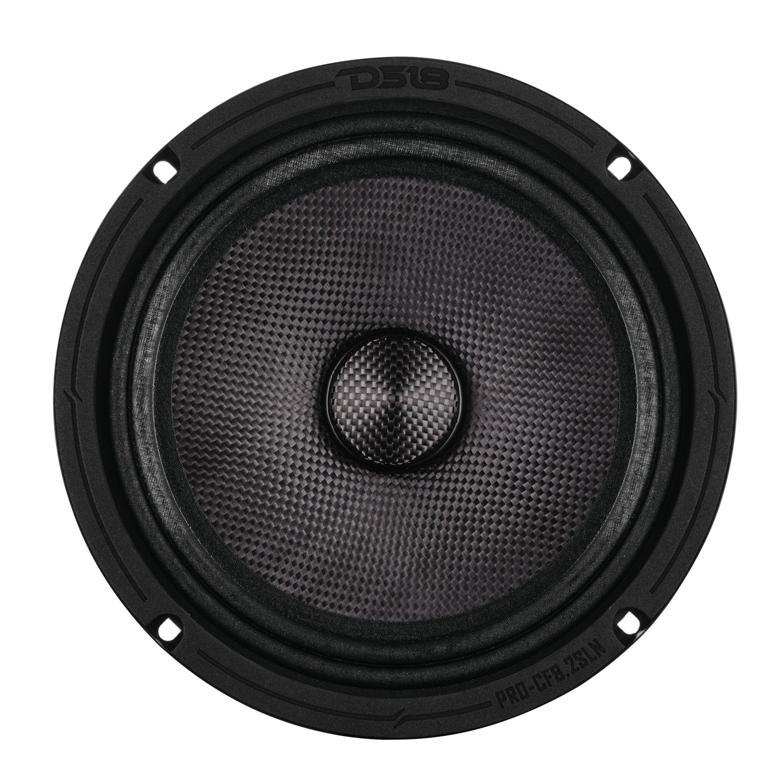 8” Slim Motorcycle & Motorsports Loudspeaker With Neodymium Magnet and Water Resistant Carbon Fiber Cone | 200W RMS 2-Ohm - Image 3