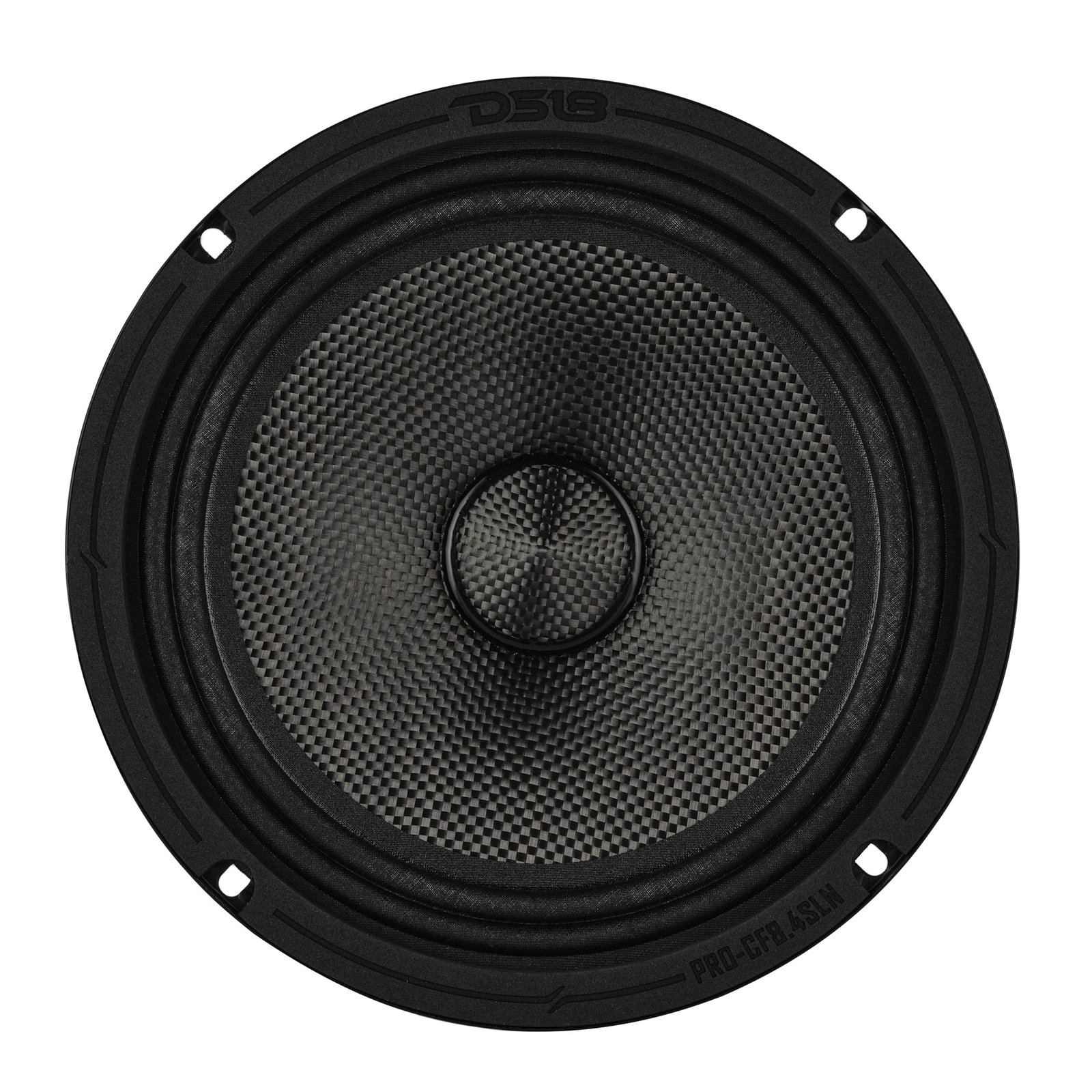 8” Slim Motorcycle & Motorsports Loudspeaker With Neodymium Magnet and Water Resistant Carbon Fiber Cone | 200W RMS 4-Ohm - Image 2