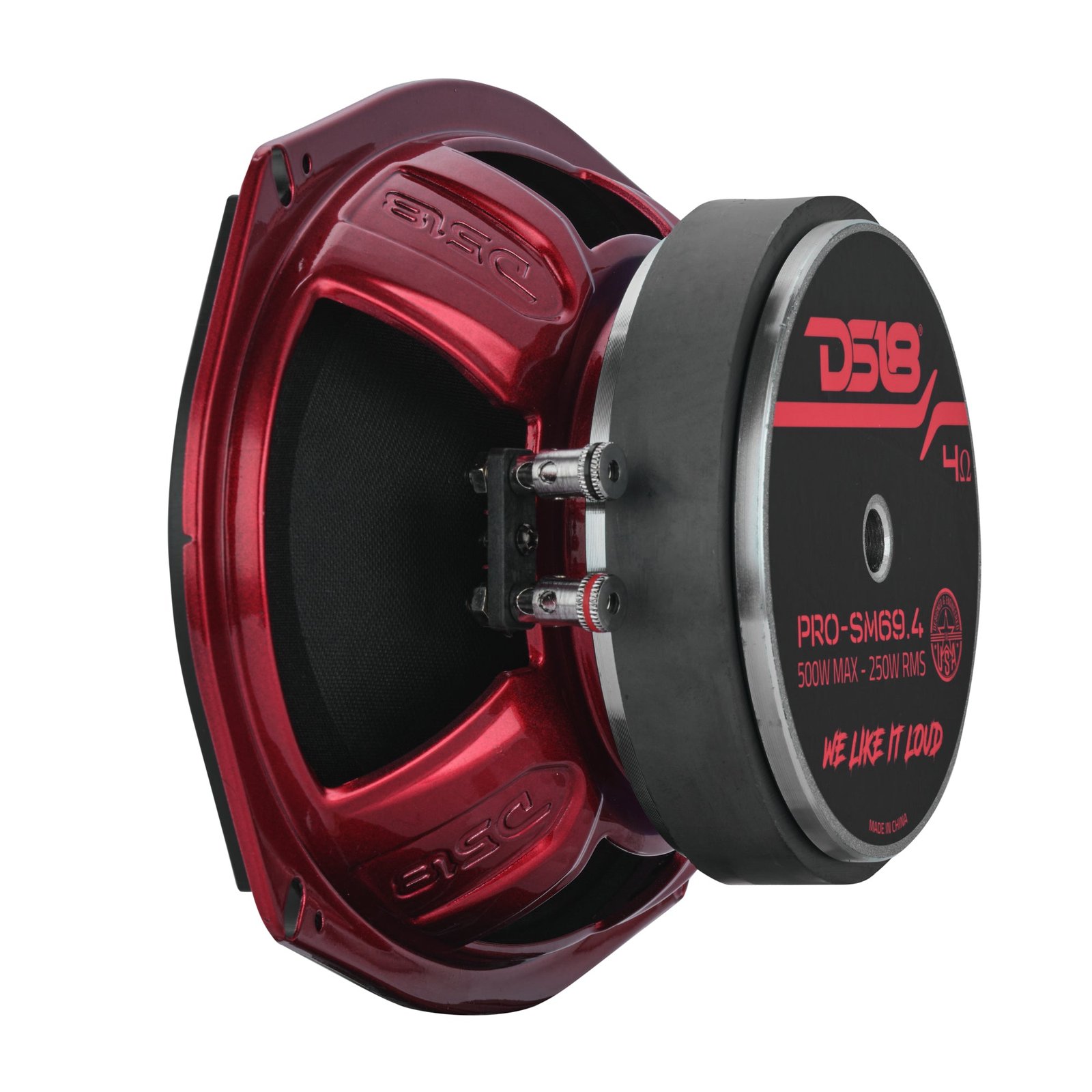 PRO 6x9" Slim Water-Resistant Mid-Range Loudspeaker | 250W RMS 4-Ohm - Image 5