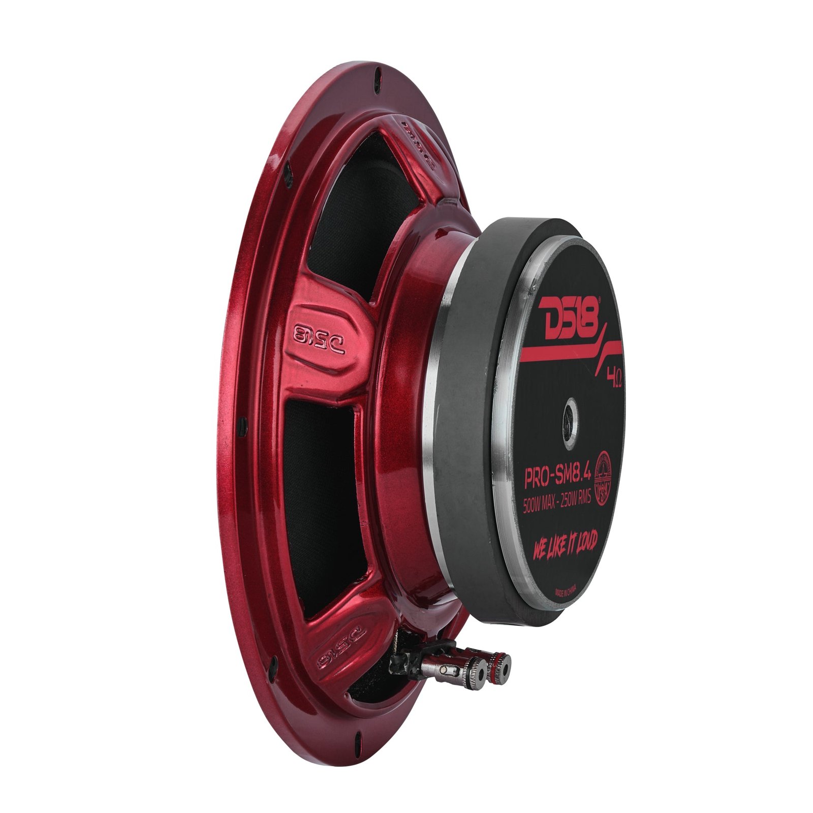 PRO 8" Slim Water-Resistant Midrange Loudspeaker | 250W RMS 4-Ohm - Image 4