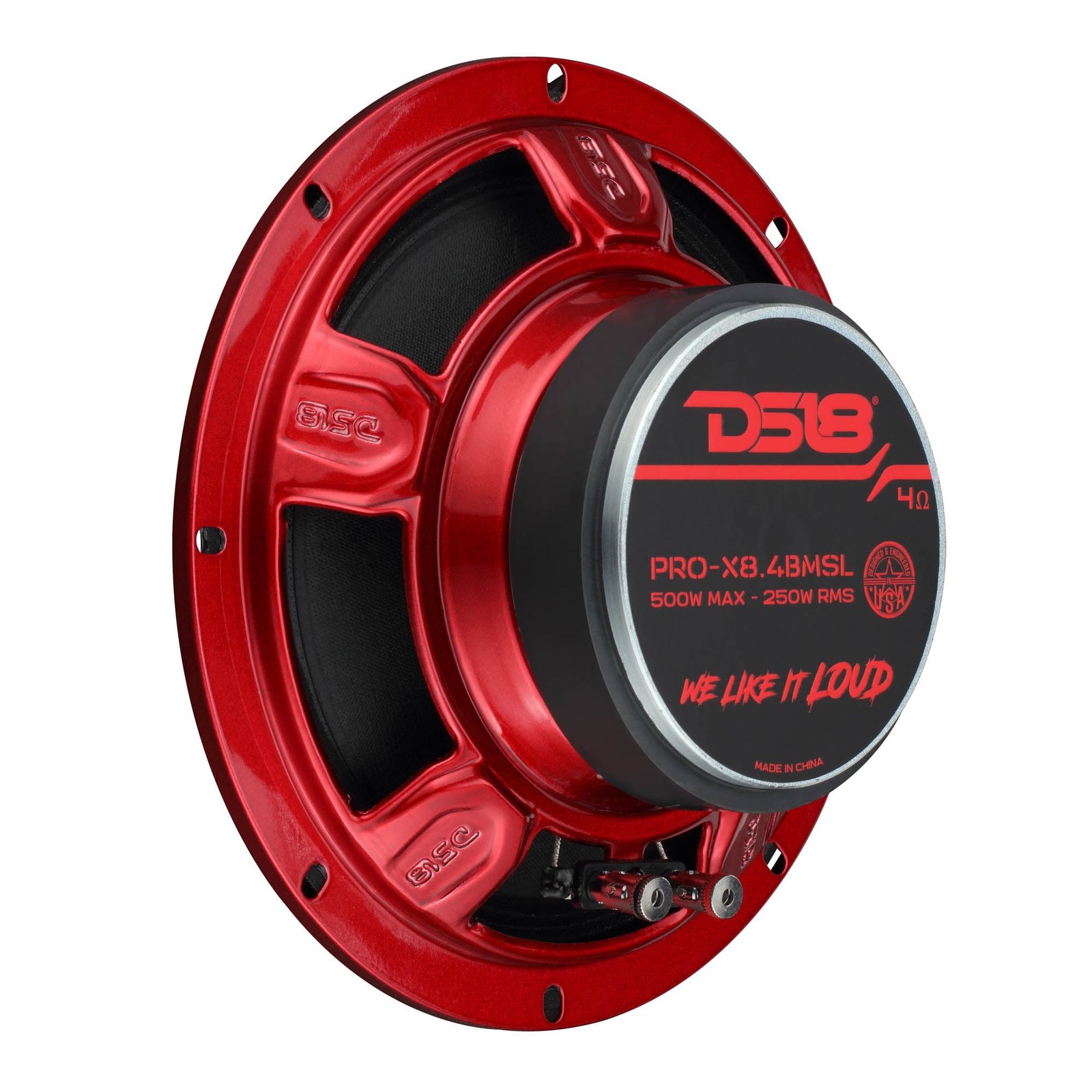 PRO-X 8" Shallow Mid-Range Bullet Loudspeaker | 250W RMS 4-Ohm - Image 4