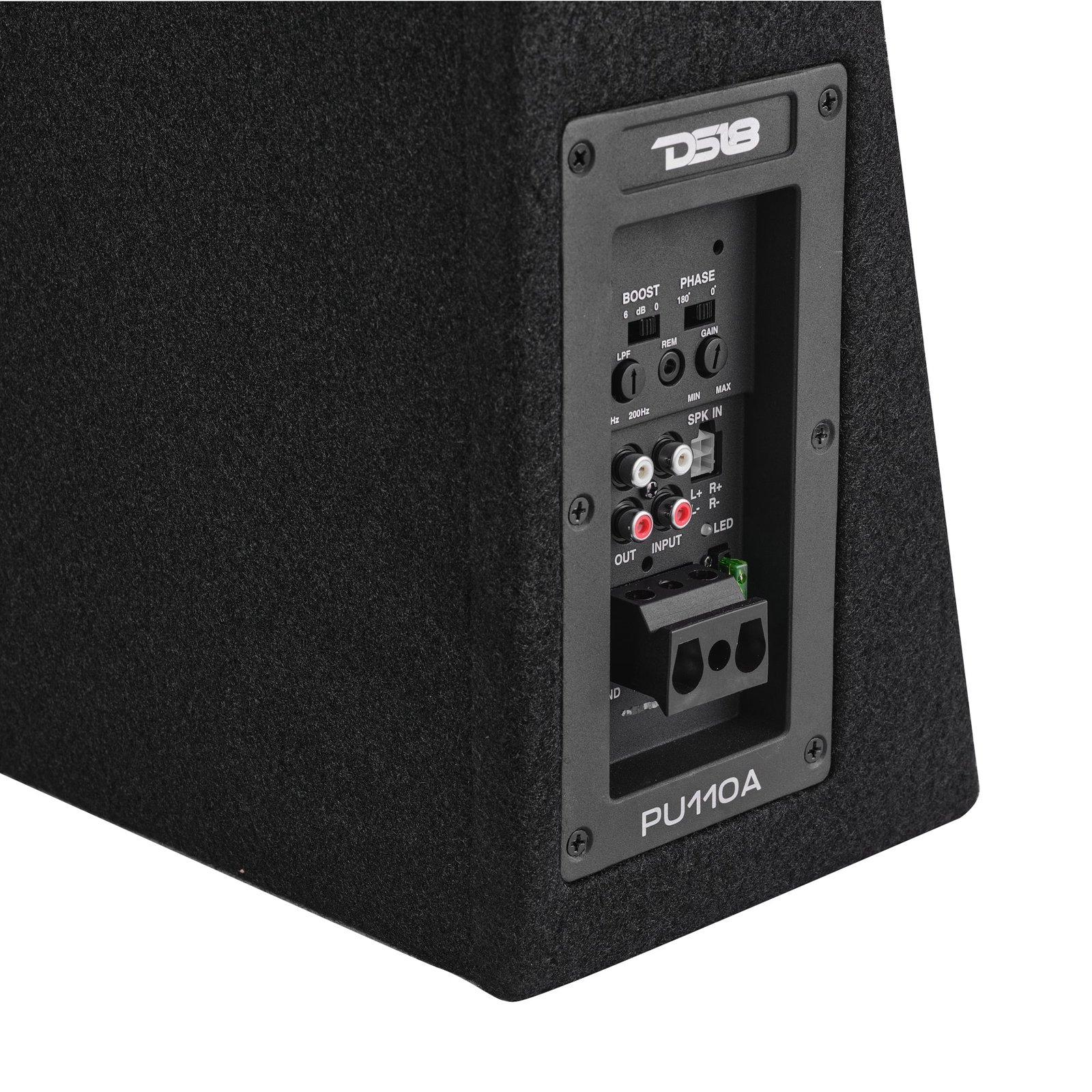 10” Amplified Shallow Subwoofer Enclosure for Pickup Trucks - Image 9