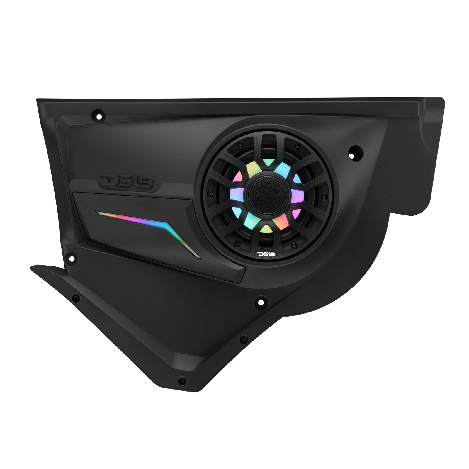 Can-Am Maverick X3 Front Door Speaker Panels with 6.5" NXL-IQ6/BK and Digital LED Lighting - Image 5