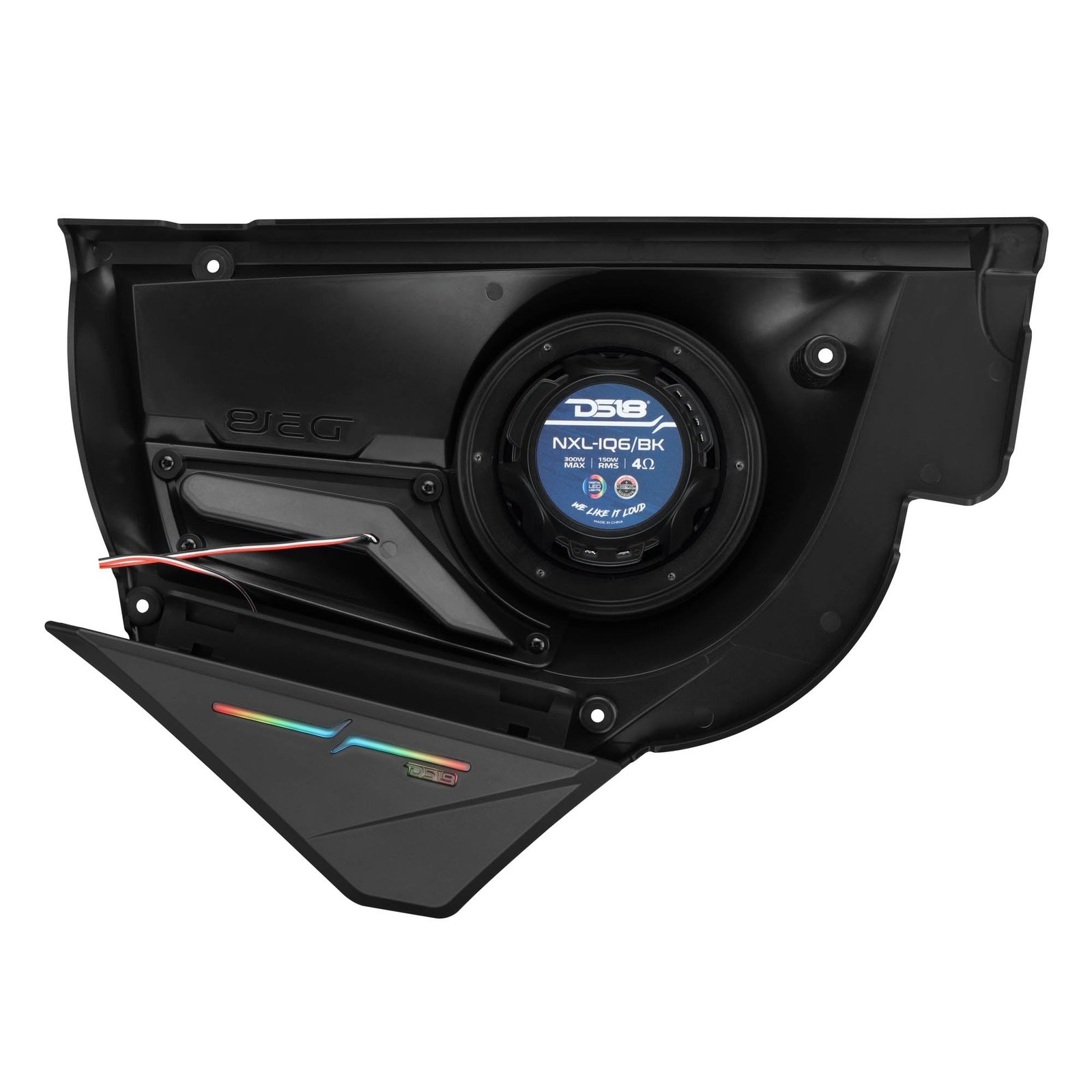 Can-Am Maverick X3 Front Door Speaker Panels with 6.5" NXL-IQ6/BK and Digital LED Lighting - Image 12