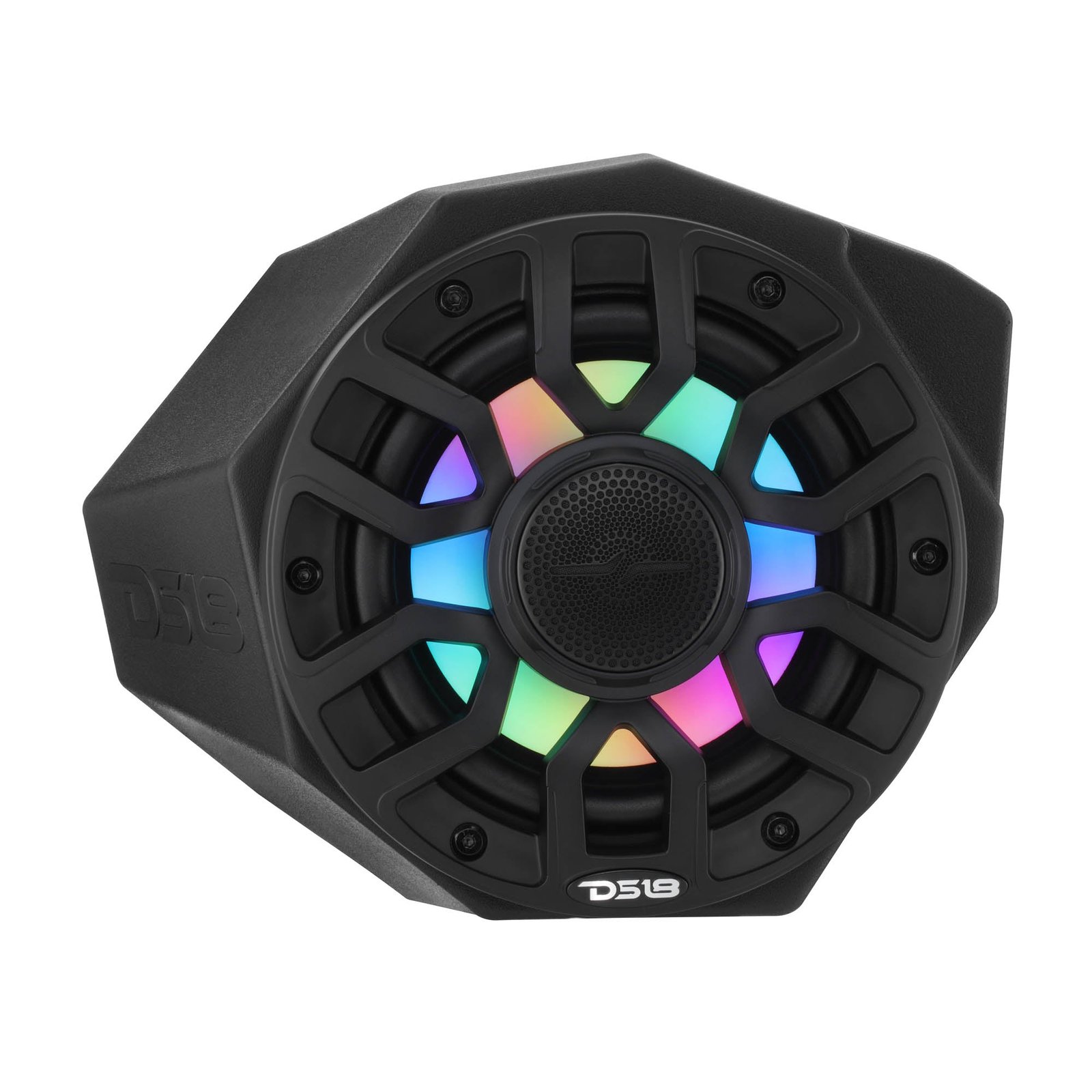 Can-Am Maverick X3 Kick Panel Speaker Pods Loaded with (2) NXL-IQ6/BK Speakers and Digital LED Lights - Image 3