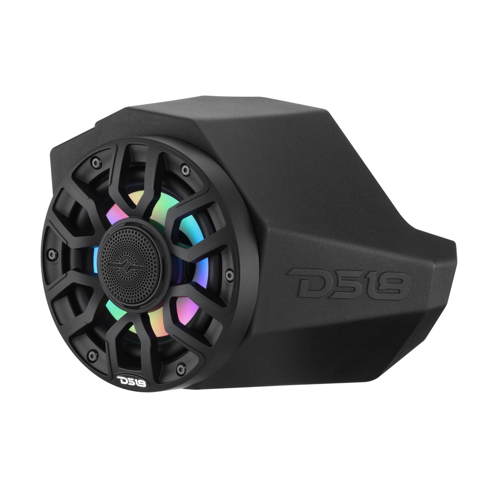 Can-Am Maverick X3 Kick Panel Speaker Pods Loaded with (2) NXL-IQ6/BK Speakers and Digital LED Lights - Image 5
