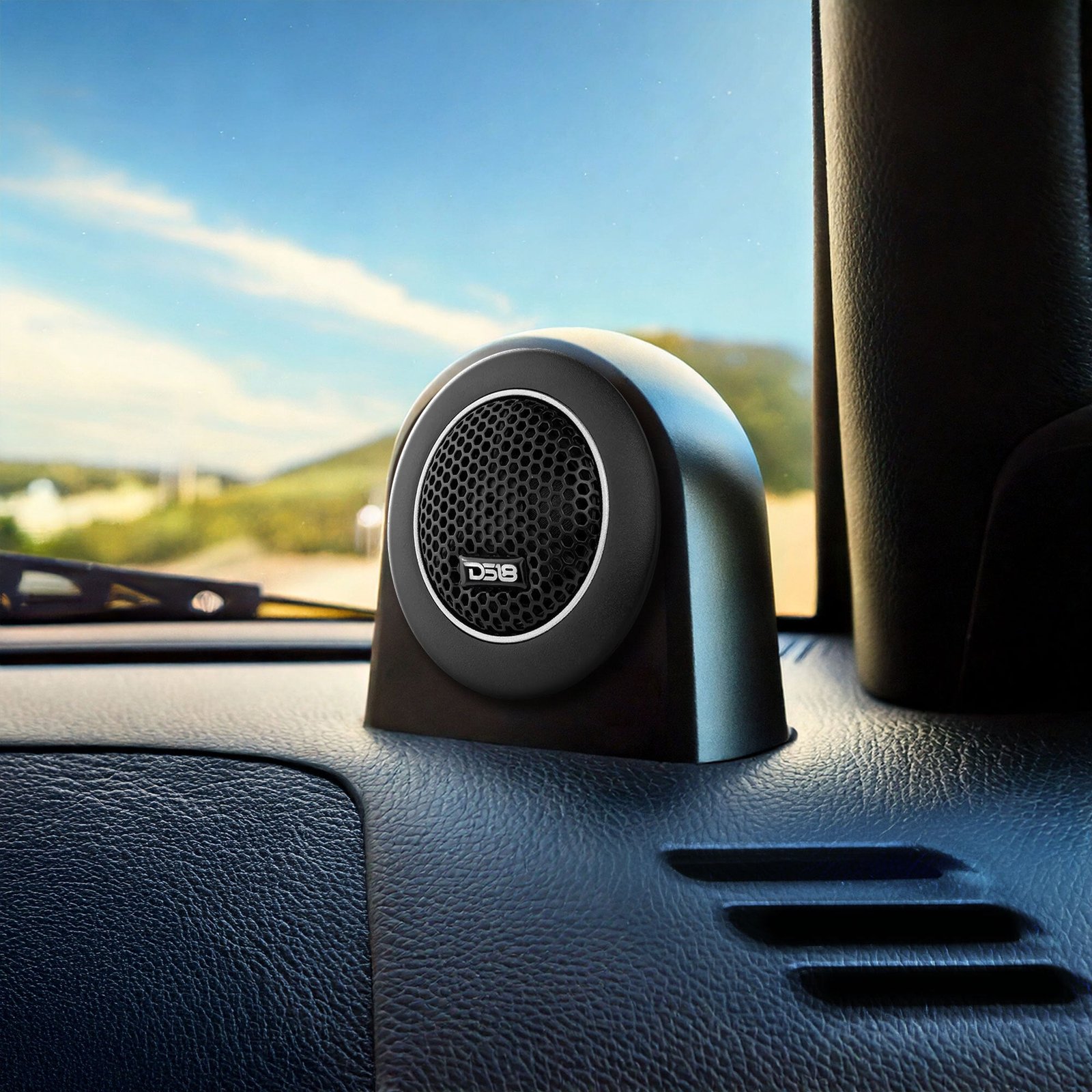 1.92" Dome Neodymium Tweeter with Aluminum Body 60 Watts 1" Silk 4-Ohm Vc - Image 2