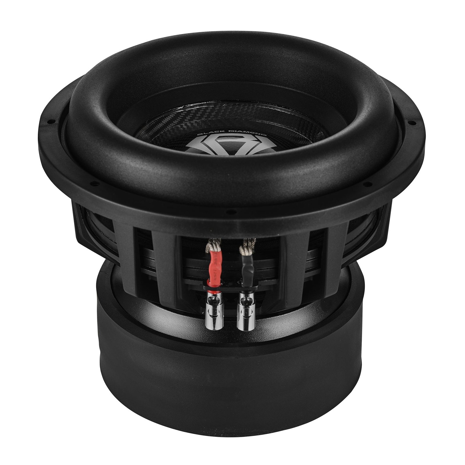 Black Diamond 12" High Excursion Subwoofer with Carbon Fiber Cone | 3500W RMS / 7000W MAX | Dual 2-Ohm Voice Coil - Image 5