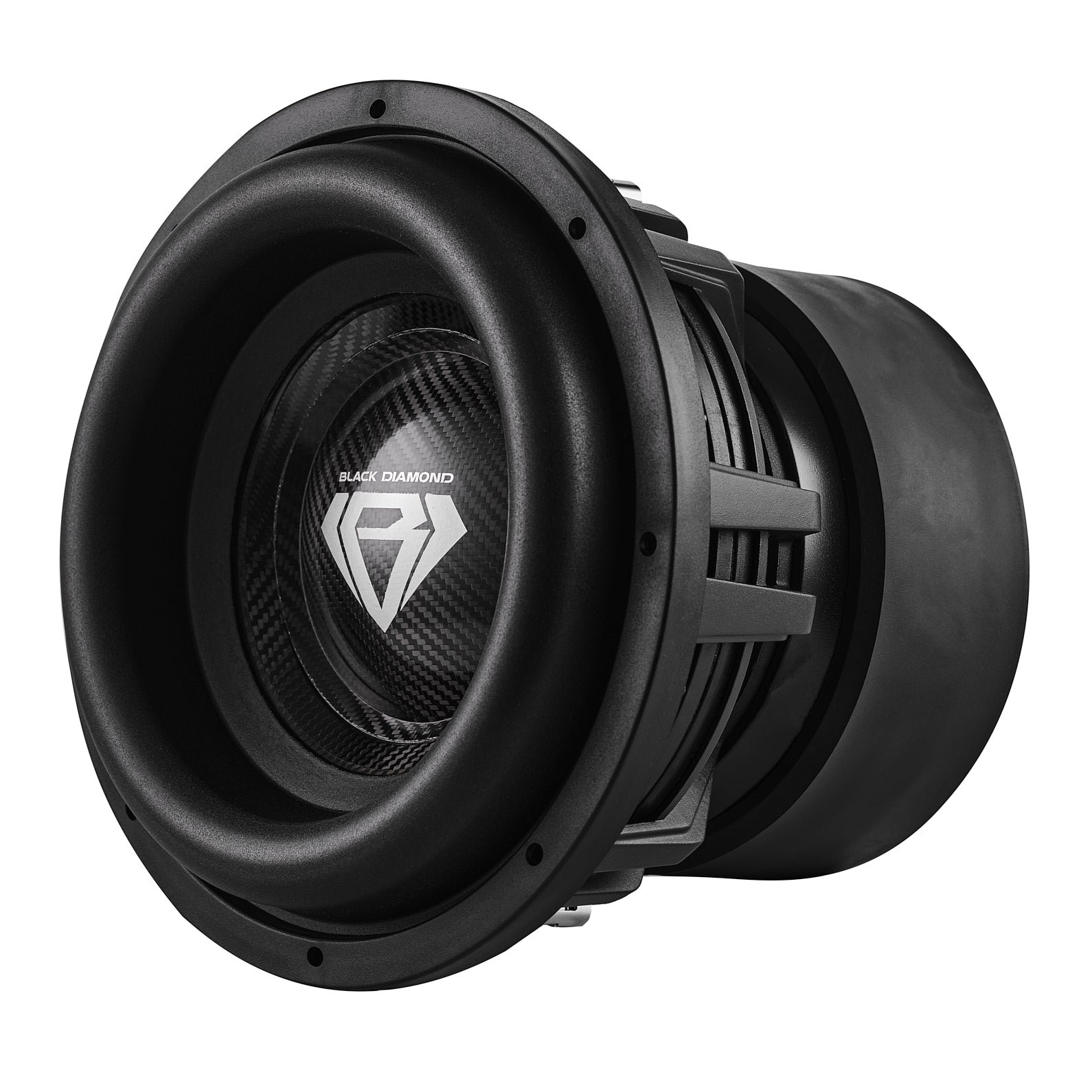 Black Diamond 12" High Excursion Subwoofer with Carbon Fiber Cone | 3500W RMS / 7000W MAX | Dual 2-Ohm Voice Coil - Image 3