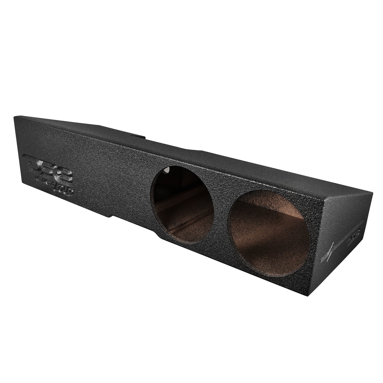 Subwoofer Enclosure for 2019-2024 Chevy Silverado and GMC Sierra 1500/2500/3500, Dual 10" Under Rear Seat Front-Fire Ported Box - Image 3