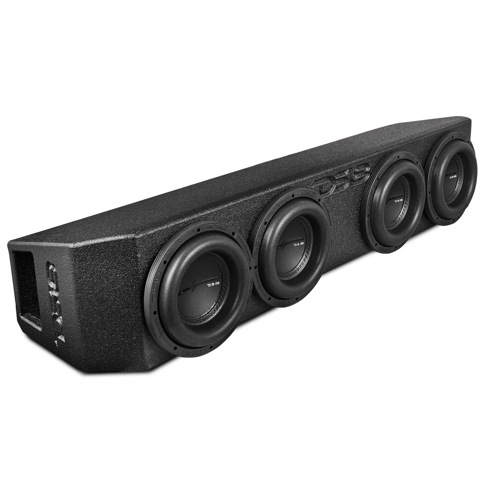 2018-2026 Jeep Gladiator Quadruple 8” Ported Subwoofer Under Seat Enclosure with Amplifier - Image 2