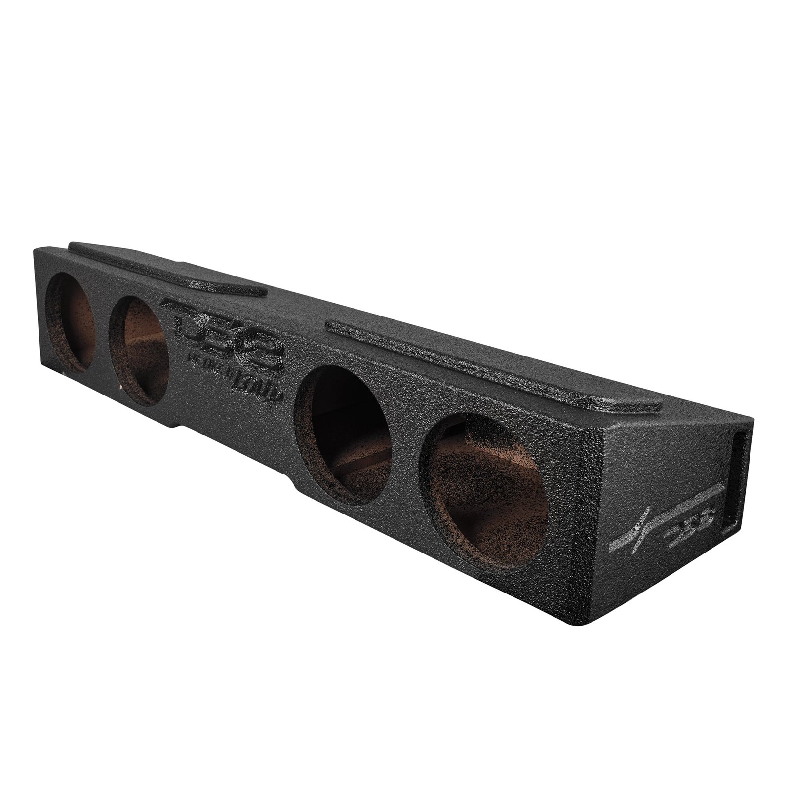 Subwoofer Enclosure for 2007-2026 Chevy/GMC and 2009-2026 Ford F-150/Super Duty Crew Cabs, Quad 8" Under Rear Seat Front-Fire Ported Box - Image 7