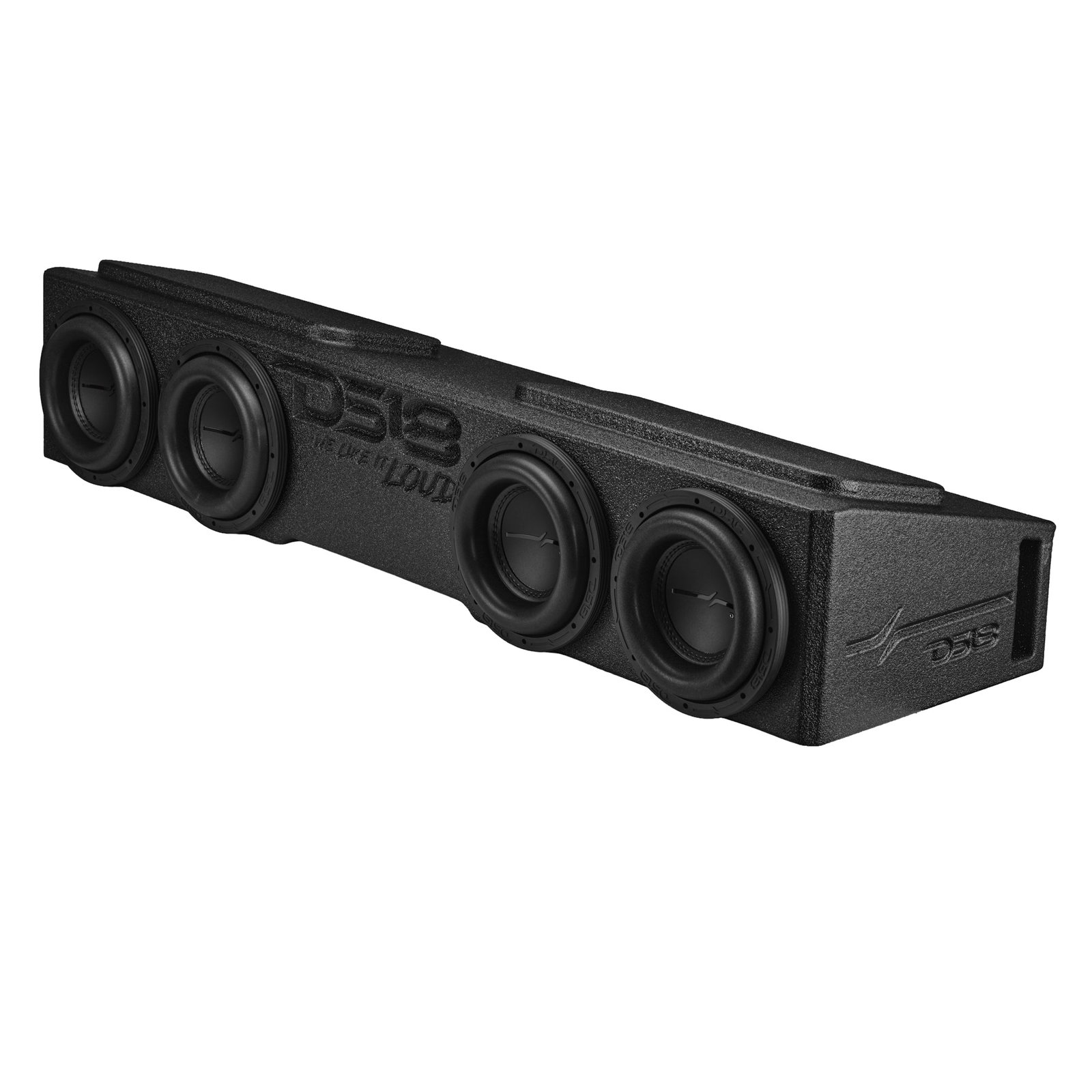 Loaded 4 x 8" Subwoofer Enclosure for Chevy/GMC Crew Cabs (2007-2026) and Ford F-150/Super Duty Crew Cabs (2009-2026) - Image 11