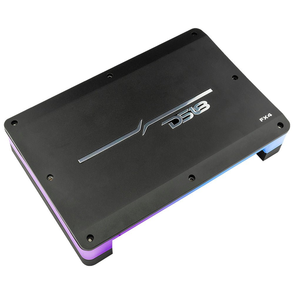 Flush Mount / Surface Mount 4 Channel Class D Amplifier With Acrylic Cover for Custom Installation 4 X 180 Watts RMS @ 4 Ohm - Image 5