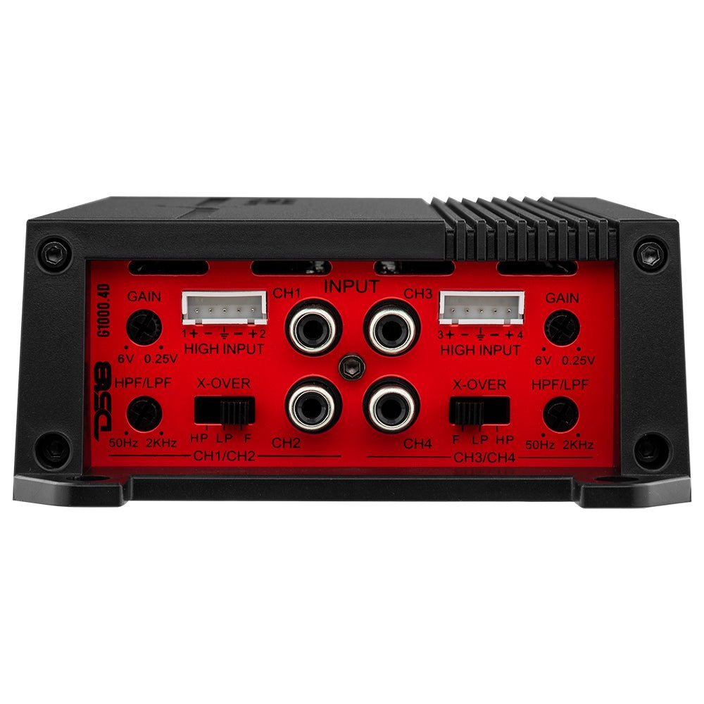 GEN-X Full-Range Class D 4-Channel Amplifier | 4 x 90W RMS @ 4-Ohm - Image 4