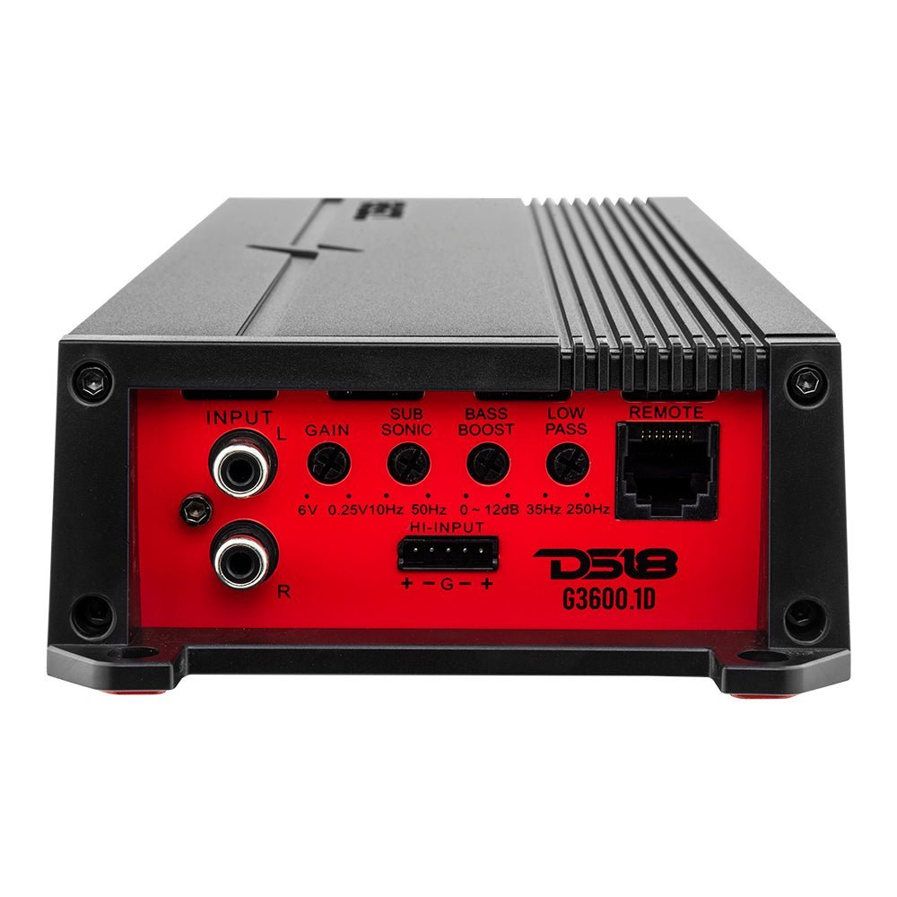 GEN-X Class D 1-Channel Amplifier | 1200W RMS @ 1-Ohm - Image 3