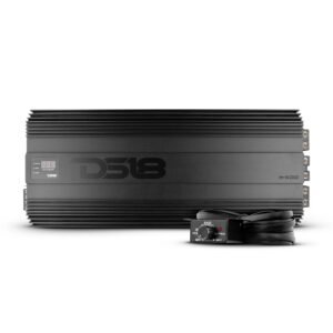 HOOLIGAN KO Black 1-Channel Amplifier with Voltmeter 10000 Watts Rms @ 1-Ohm Made In Korea