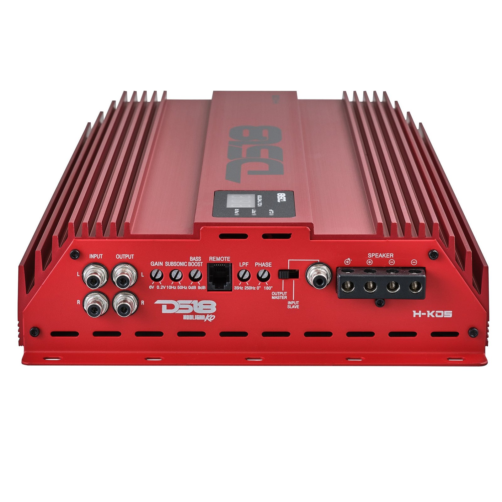 HOOLIGAN KO 1-Channel Amplifier with Voltmeter 5000 Watts Rms @ 1-Ohm Made In Korea - Image 3