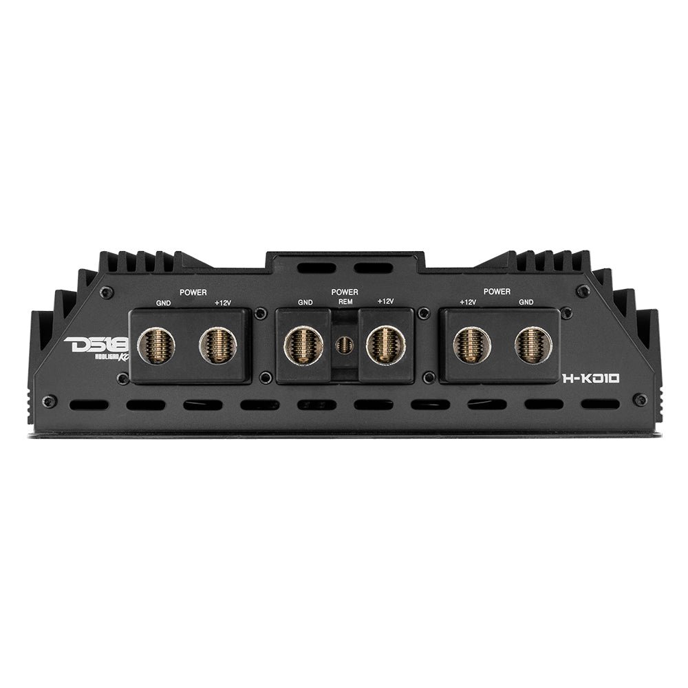 HOOLIGAN KO Black 1-Channel Amplifier with Voltmeter 10000 Watts Rms @ 1-Ohm Made In Korea - Image 4