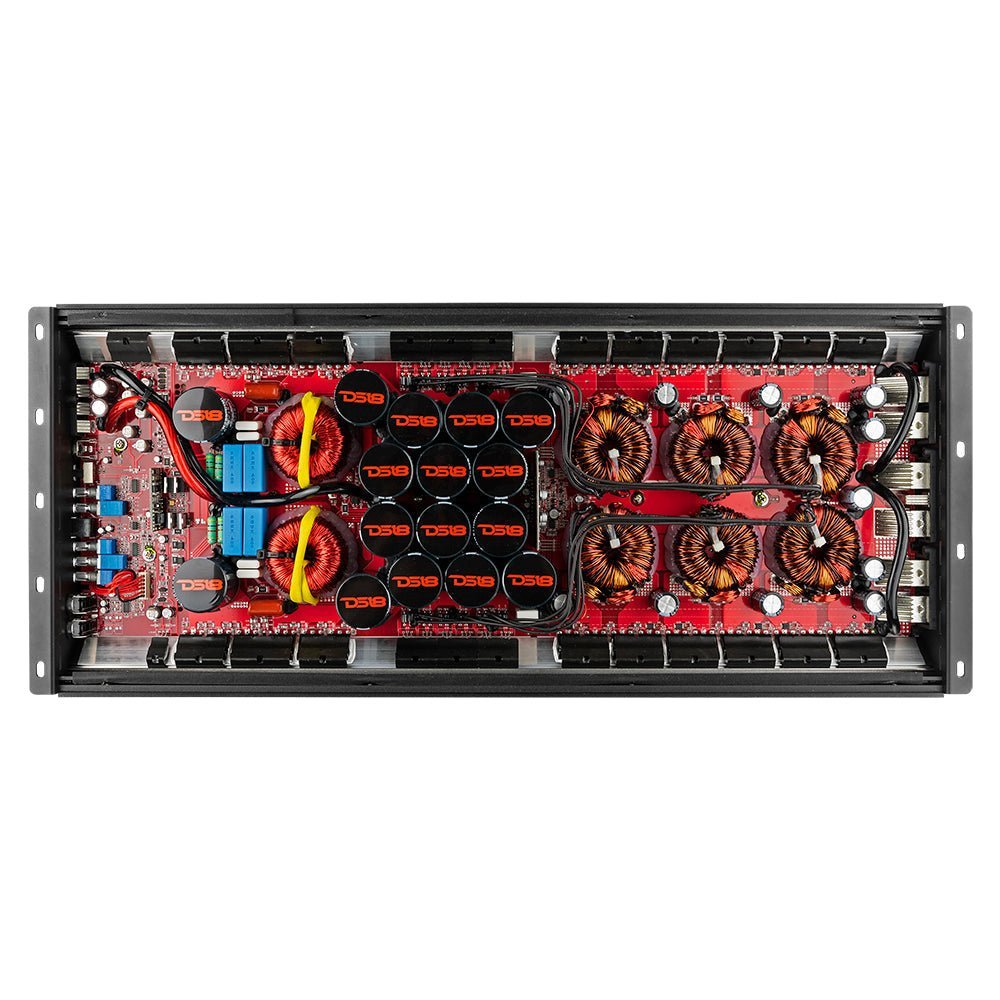 HOOLIGAN KO Black 1-Channel Amplifier with Voltmeter 10000 Watts Rms @ 1-Ohm Made In Korea - Image 2