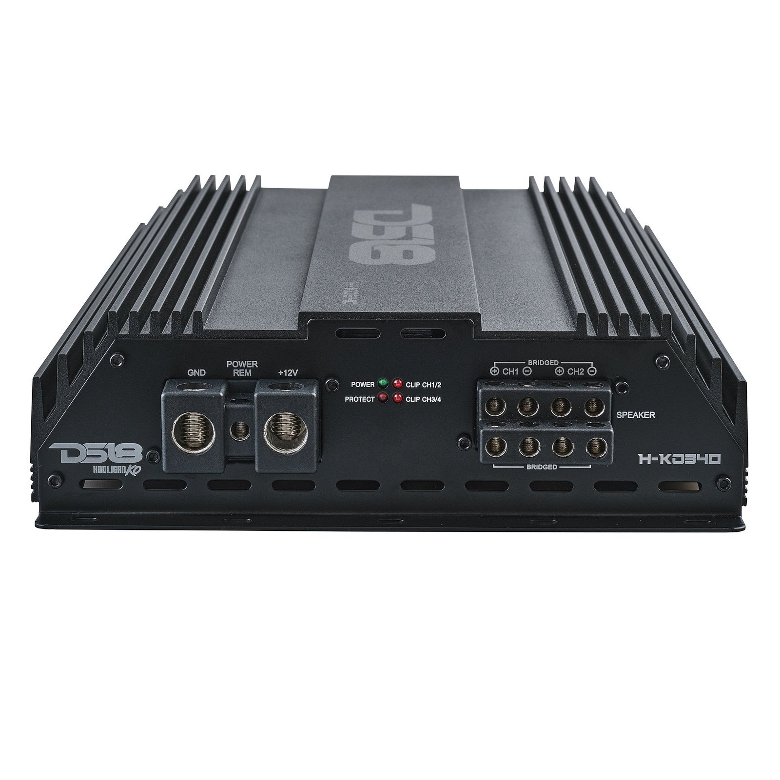 HOOLIGAN KO Full Range Class D 4-Channel Amplifier 4 x 300 Watts Rms @ 4-Ohm Made In Korea - Image 4