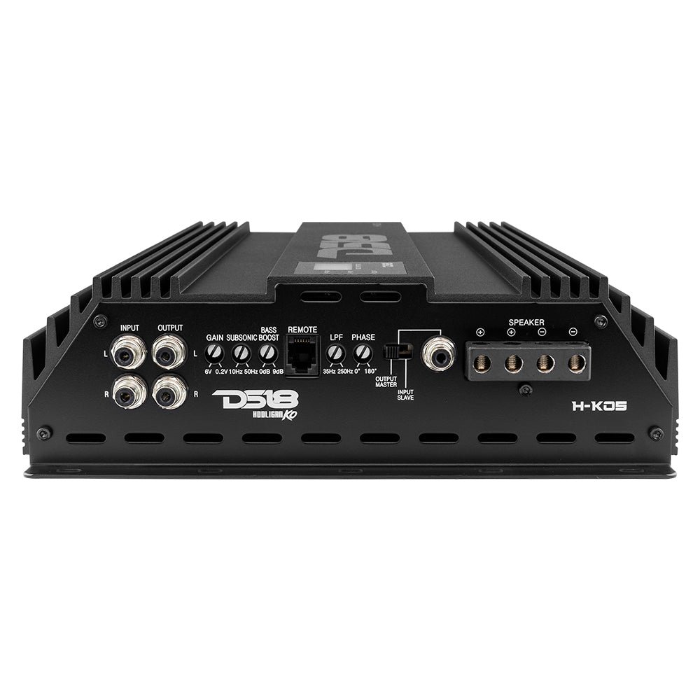 HOOLIGAN KO 1-Channel Amplifier with Voltmeter 5000 Watts Rms @ 1-Ohm Made In Korea - Image 3