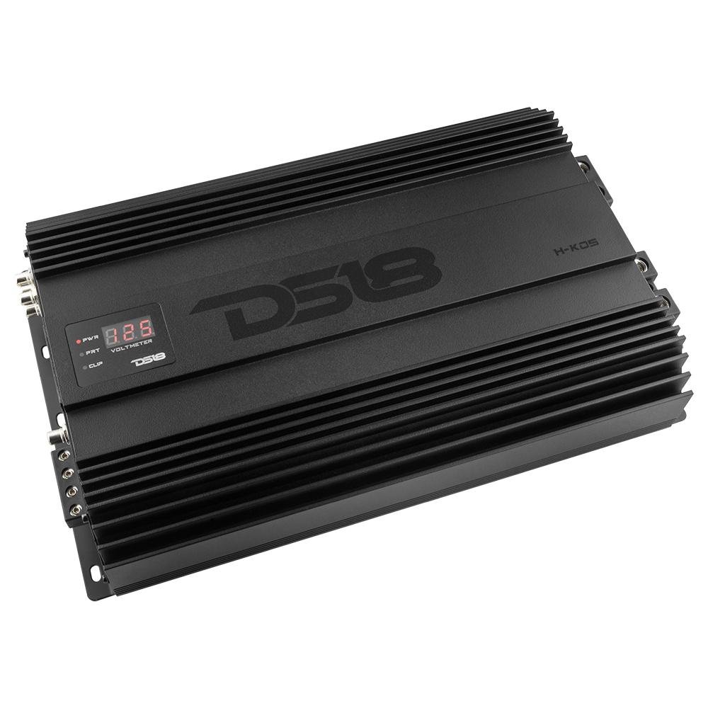 HOOLIGAN KO 1-Channel Amplifier with Voltmeter 5000 Watts Rms @ 1-Ohm Made In Korea - Image 5
