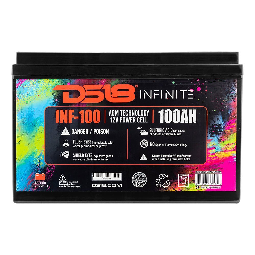 INFINITE 100 AH AGM Power Cell 12 Volt Battery - Image 5