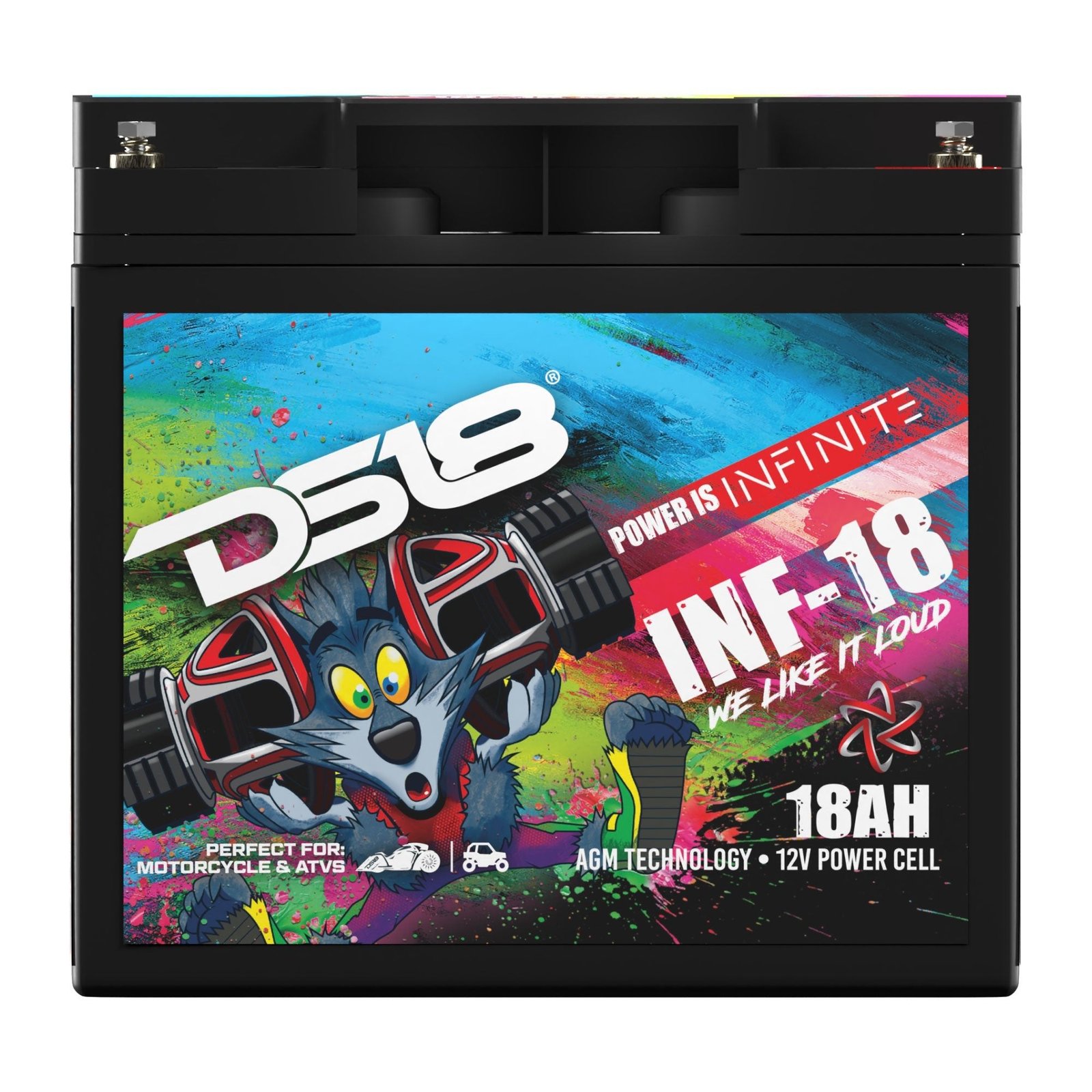 INFINITE 18 AH AGM Power Cell 12 Volt Battery - Image 2