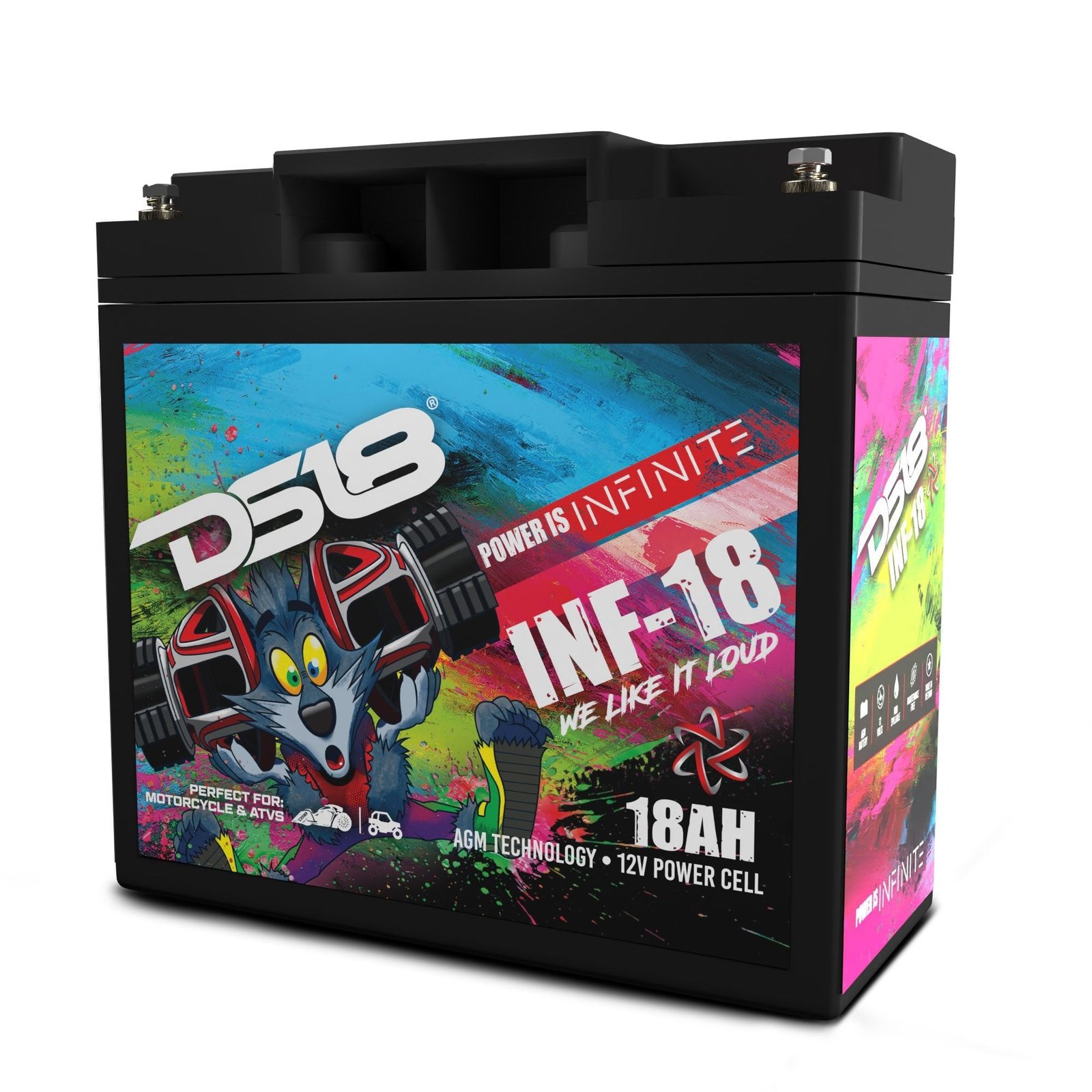 INFINITE 18 AH AGM Power Cell 12 Volt Battery - Image 4