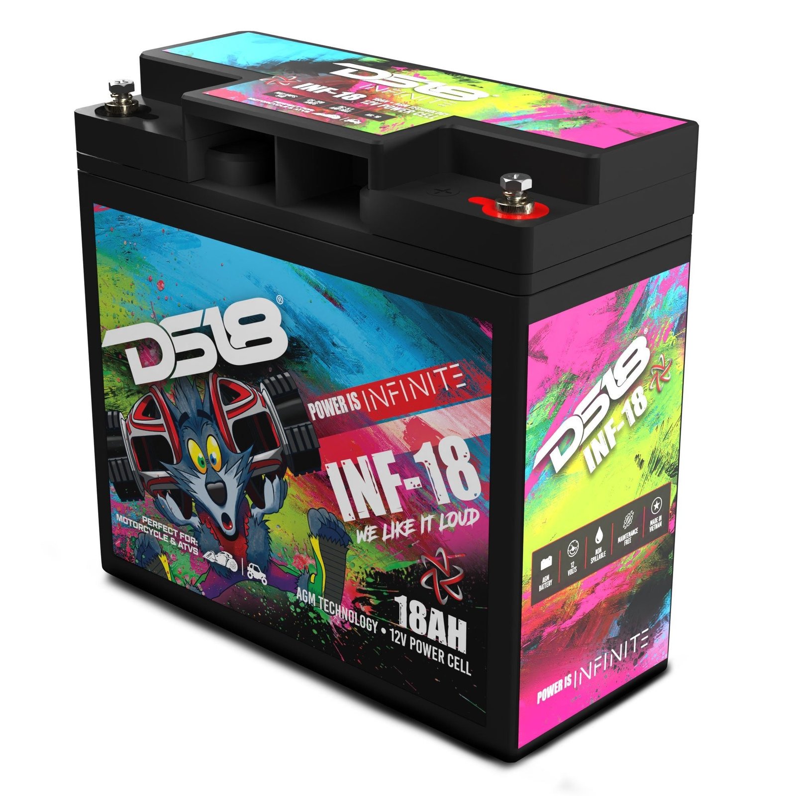 INFINITE 18 AH AGM Power Cell 12 Volt Battery - Image 5