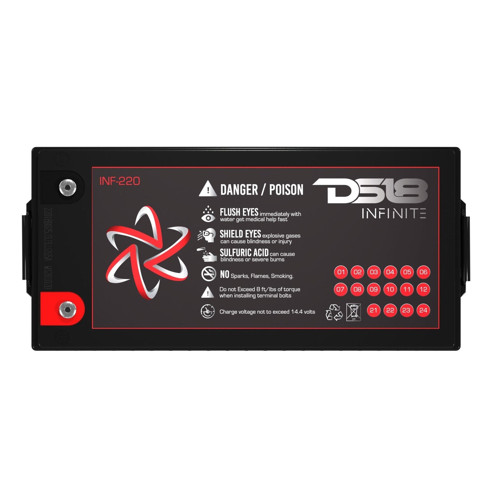 INFINITE 6500 Watts 220 AH AGM Power Cell - Image 5