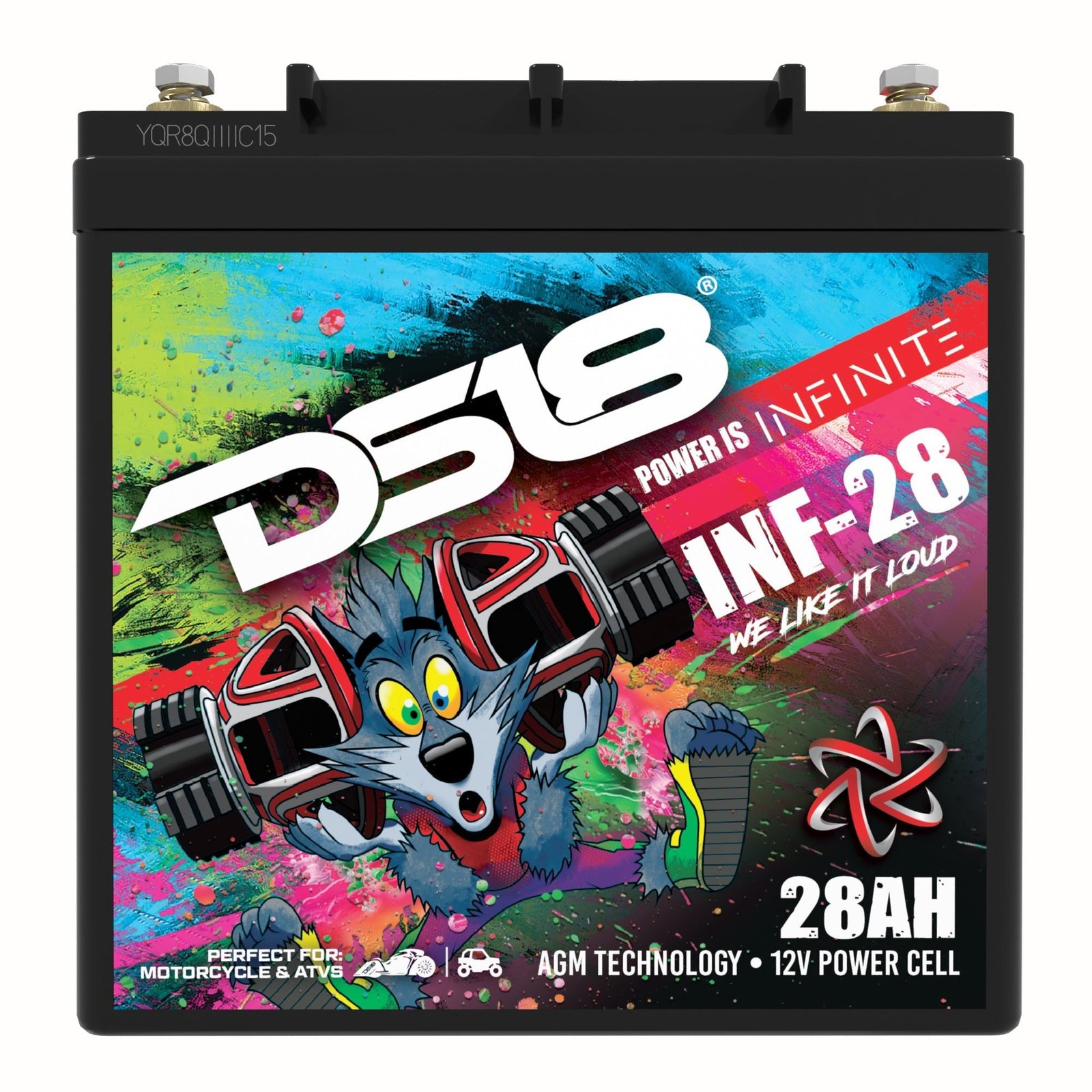 INFINITE 28 AH AGM Power Cell 12 Volt Battery - Image 2