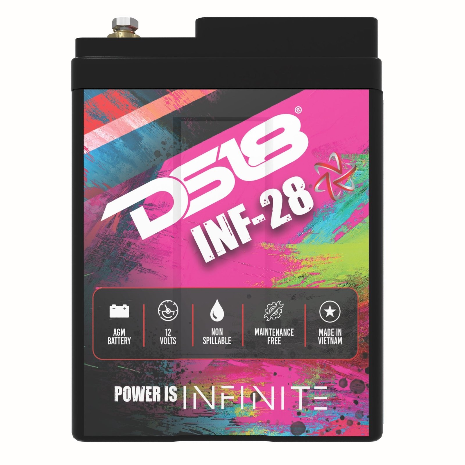 INFINITE 28 AH AGM Power Cell 12 Volt Battery - Image 3