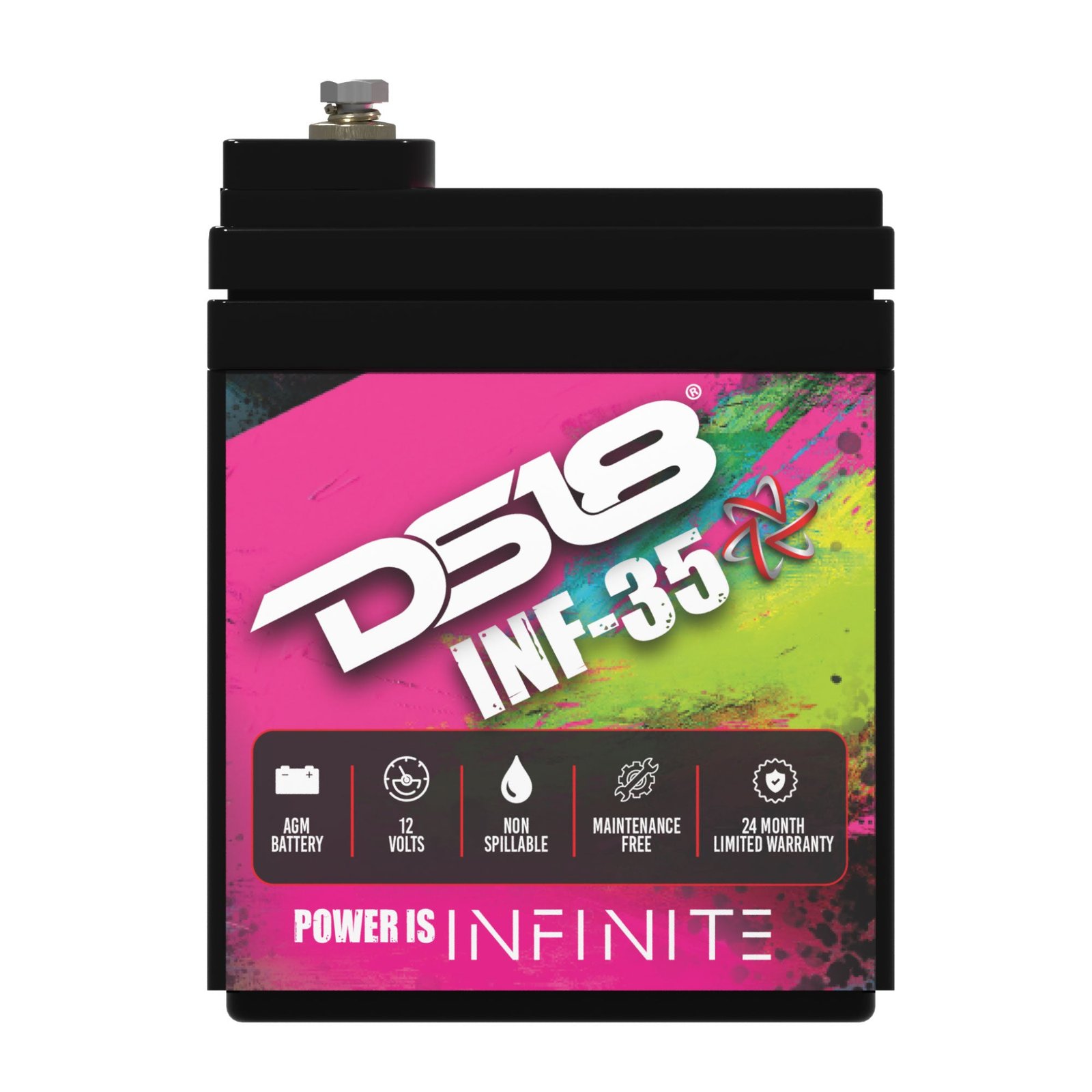 INFINITE 35 AH AGM Power Cell 12 Volt Battery - Image 3