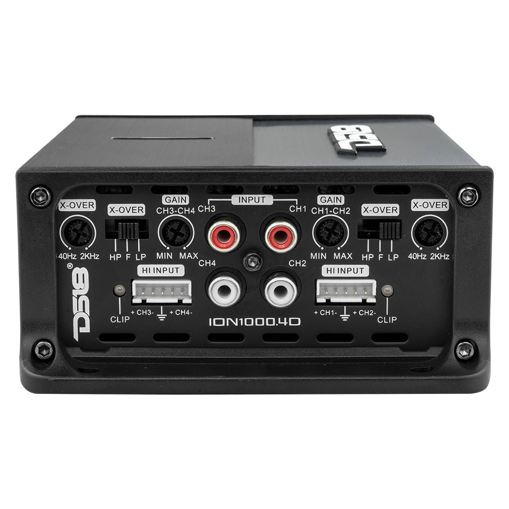 ION Compact Full Range Class D 4-Channel Amplifier 4 x 150 Watts RMS @ 4-ohm - Image 4