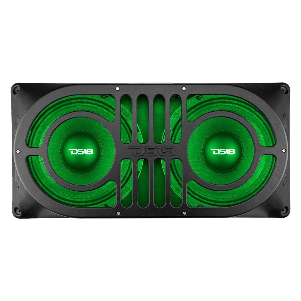 Jeep TJ,JK/JKU,JL/JLU Tailgate Subwoofer Enclosure for 2 X 10" - Image 3