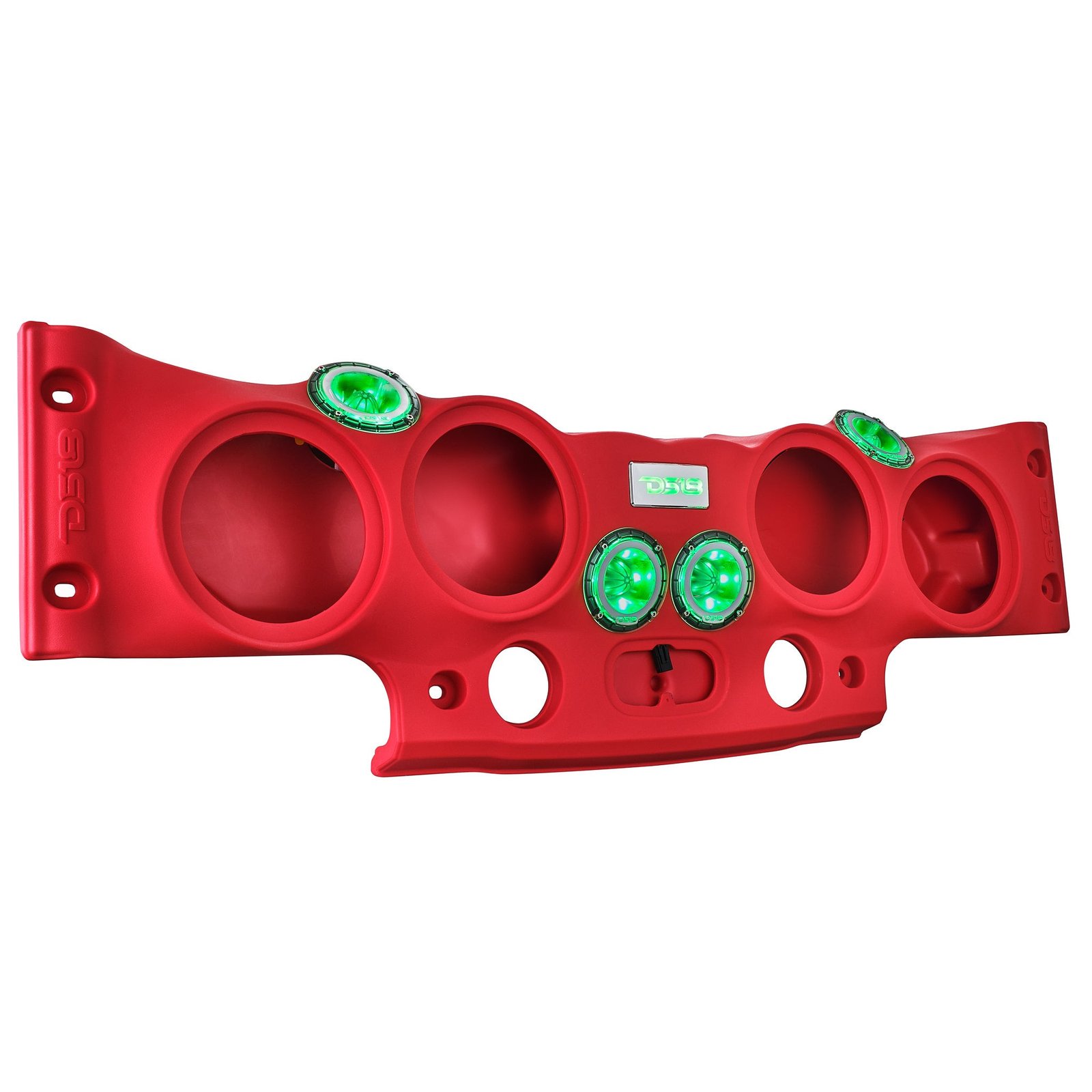 Jeep JK/JKU Overhead Sound Bar System Fits 4 X 8" Speakers (Not included) 4 X Tweeters PRO-TW4L and 2 X Drivers PRO-DRNSC1.5 and Harness Included- Red - Image 3