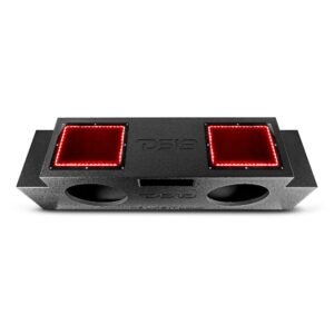 Jeep JKU/JLU Down Firing Subwoofer Enclosure 2 x 12"