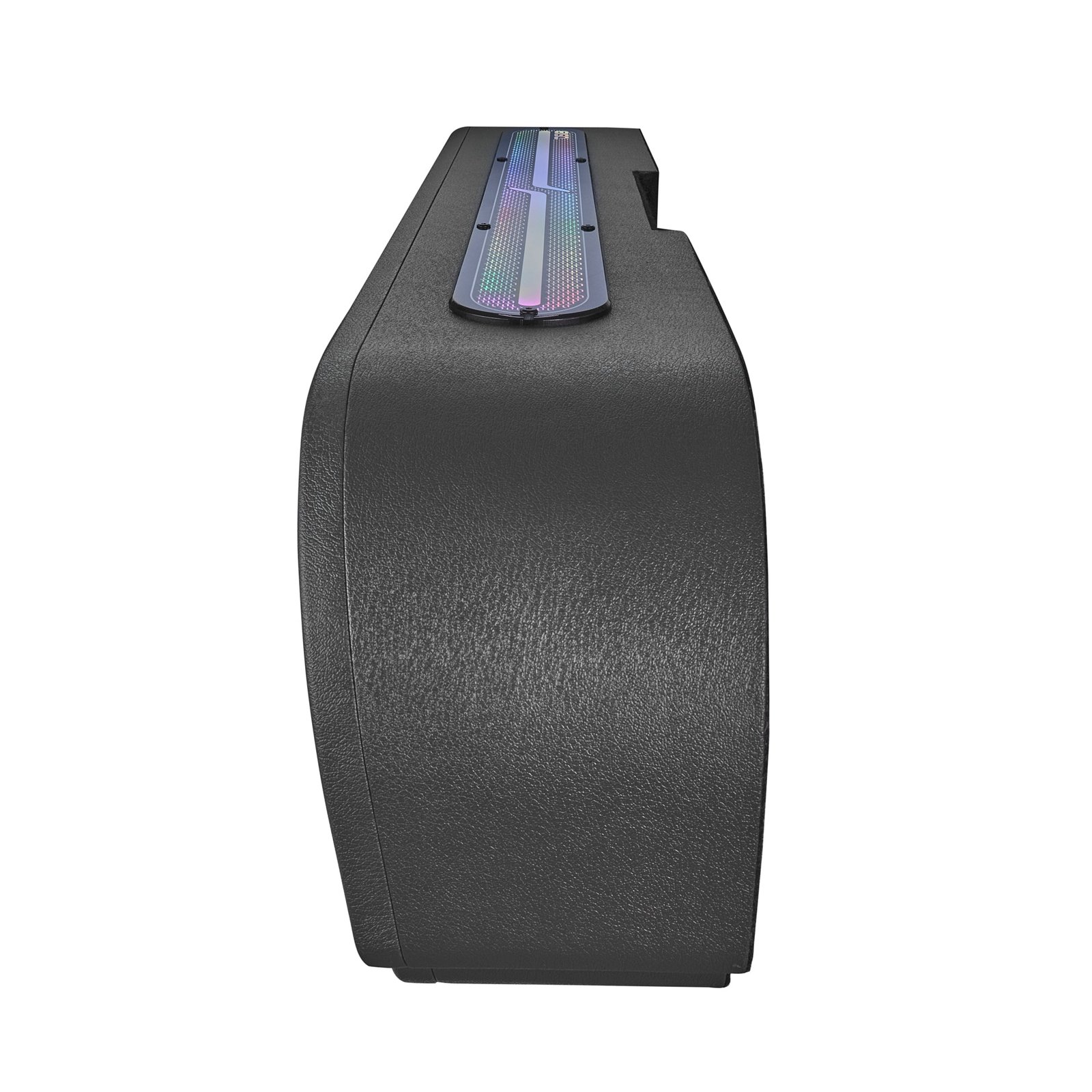 Jeep JT Gladiator Loaded Under Rear Seat Subwoofer Enclosure with 4 X 8" ZR8.2D, Leather Wrapped and Digital LED Lights | 1800 Watts RMS @ 1-Ohm - Image 9