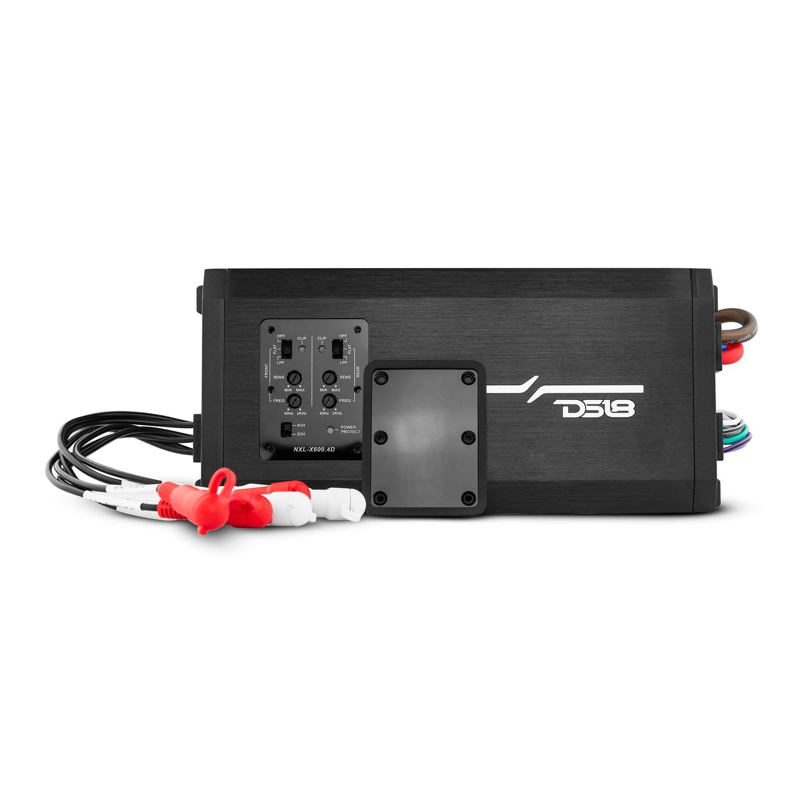 DS18 Good Marine Stereo Package 2 x 6.5” Speaker Tower| 1 x 2 Ch Amplifier | 1 x MOFCKIT4 and 1 x LED-BTC - Image 3