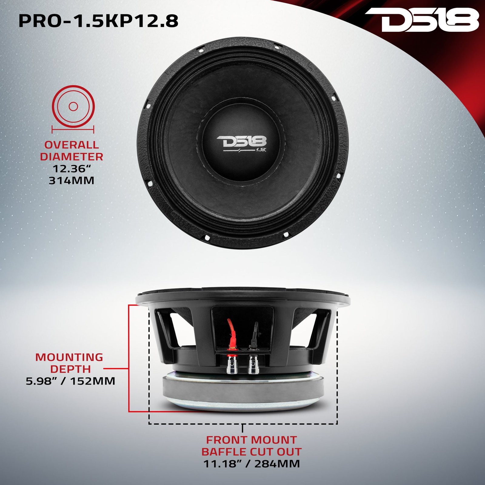 PANCADÃO Mid-Bass Loudspeaker 12" 1500 Watts Rms 8-Ohm - Image 7