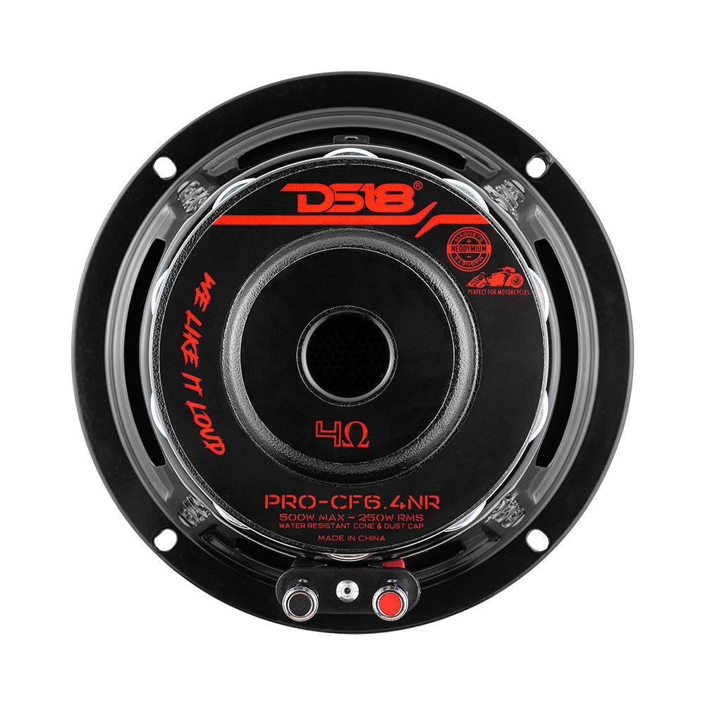 PRO 6.5" Neodymium Carbon Fiber Water resistant Cone Mid-Bass Loudspeaker 250 Watts Rms 4-Ohm - Image 6