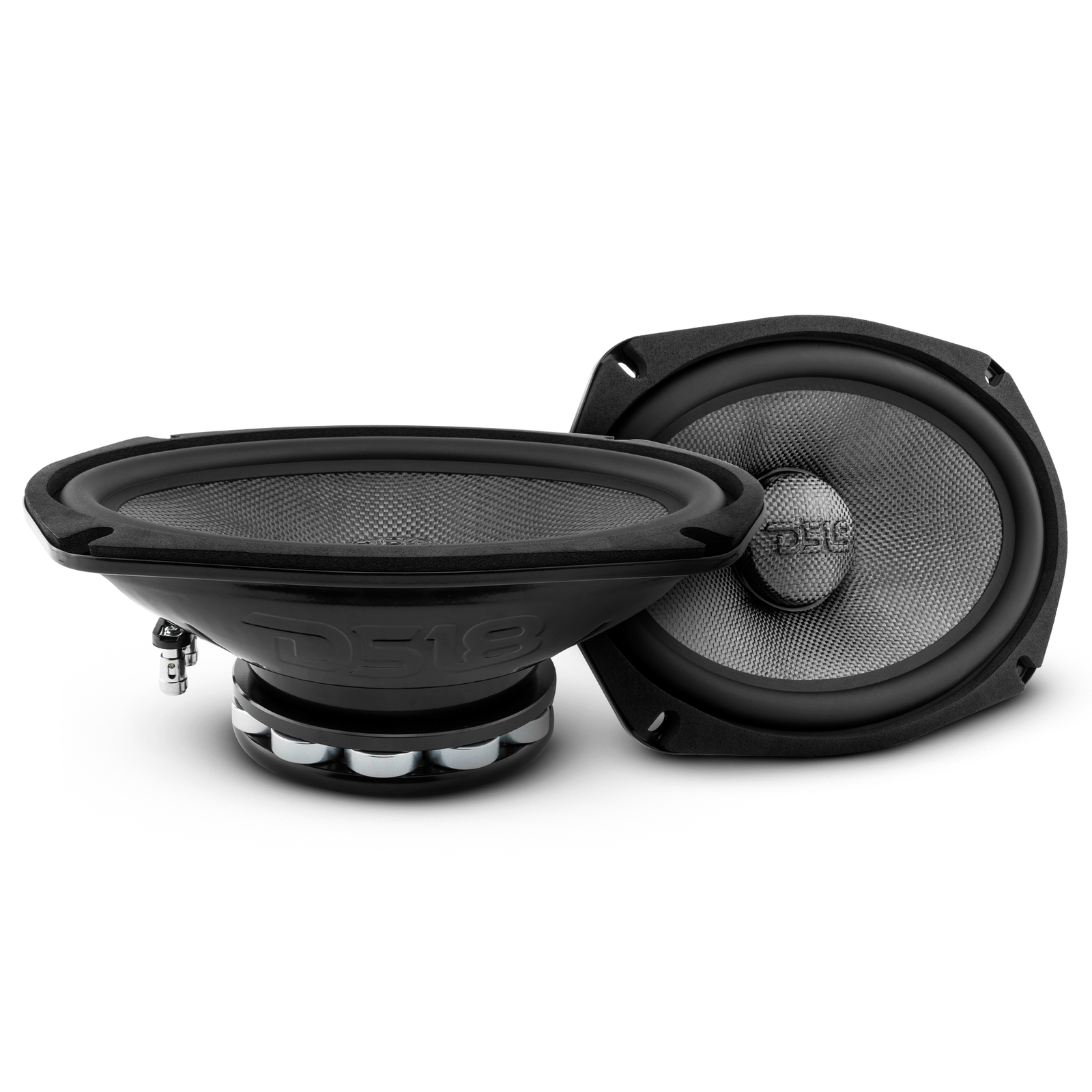 PRO 6x9" Neodymium Carbon Fiber Water resistant Cone Mid-Bass Loudspeaker 300 Watts Rms 2-Ohm - Image 2