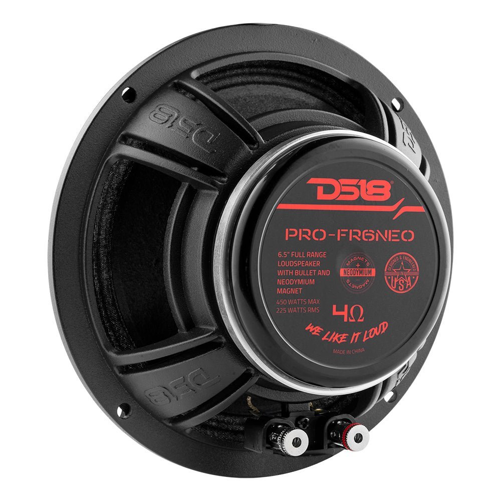 PRO 6.5" Neodymium Full-Range Bullet Loudspeaker 225 Watts Rms 4-Ohm - Image 8