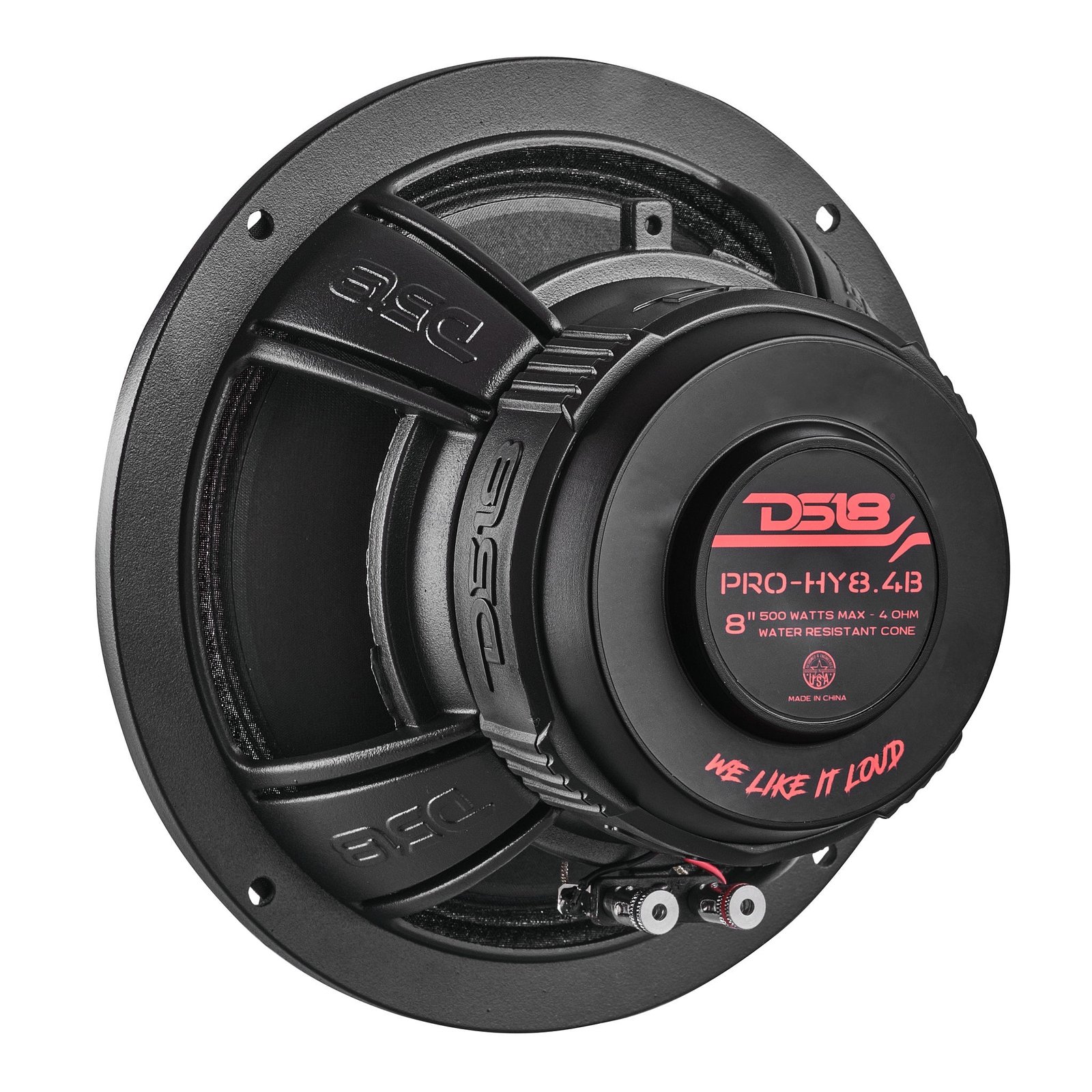 PRO 8" Coaxial Hybrid Mid-Range Water resistant Cone Loudspeaker with Built-in Driver 250 Watts Rms 4-Ohm - Image 6