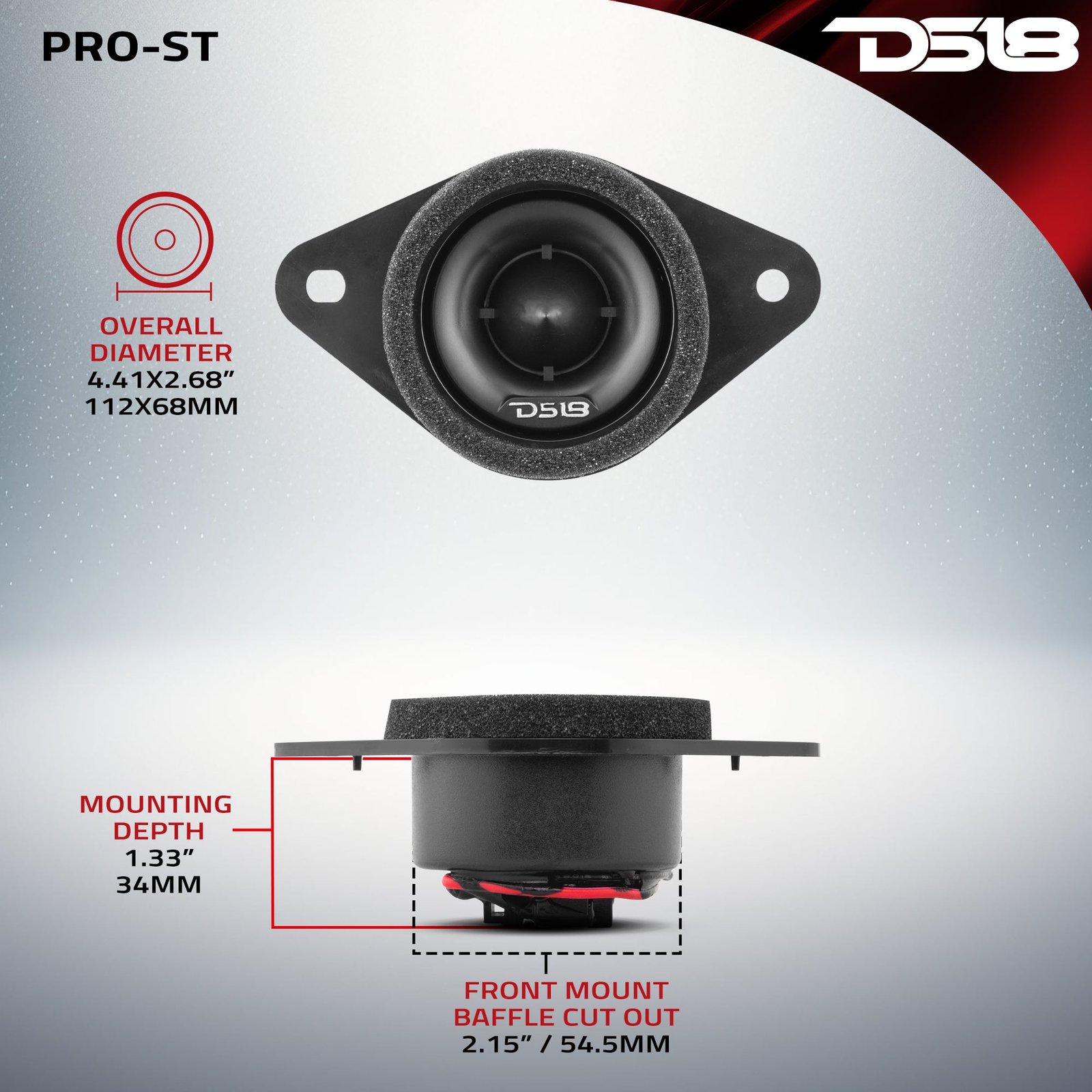 1.9" OEM Replacement Neodymium Tweeter | Compatible With Most Toyota and Subaru Vehicles - Image 7