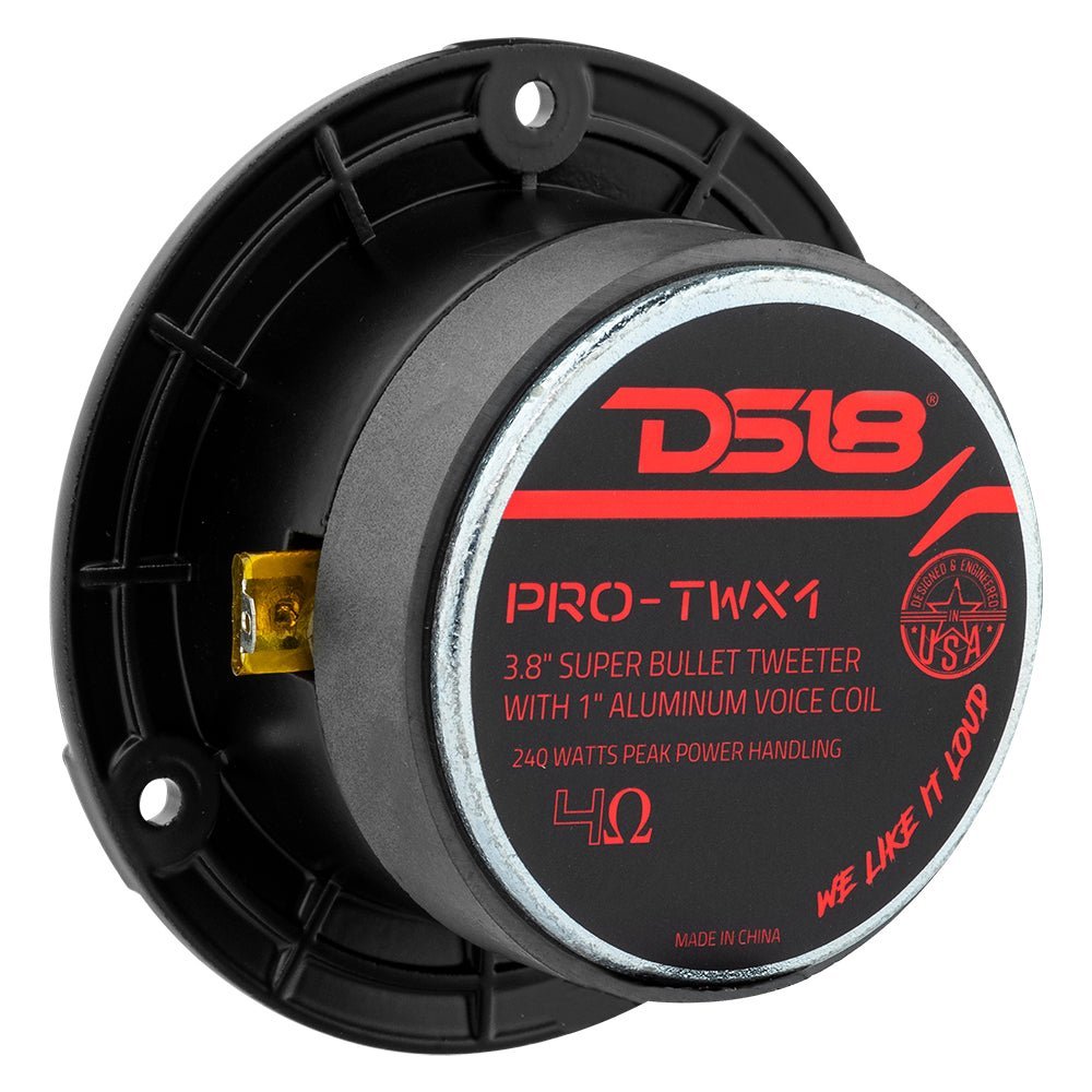 3.8" Super Bullet Tweeter 120W RMS 1" Aluminum 4-Ohm Vc - Image 4