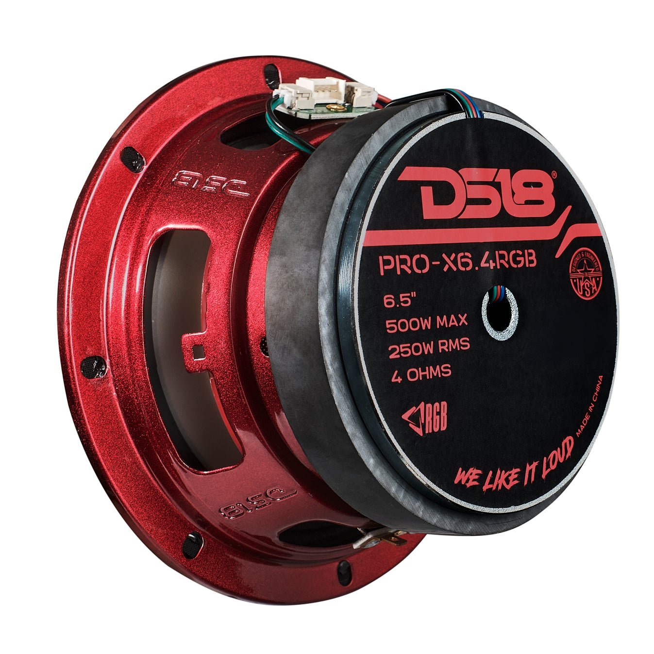 6.5" Mid-Range Loudspeaker with Dual RGB LED For Cone & Dust Cap 250 Watts 4-Ohm - Image 6