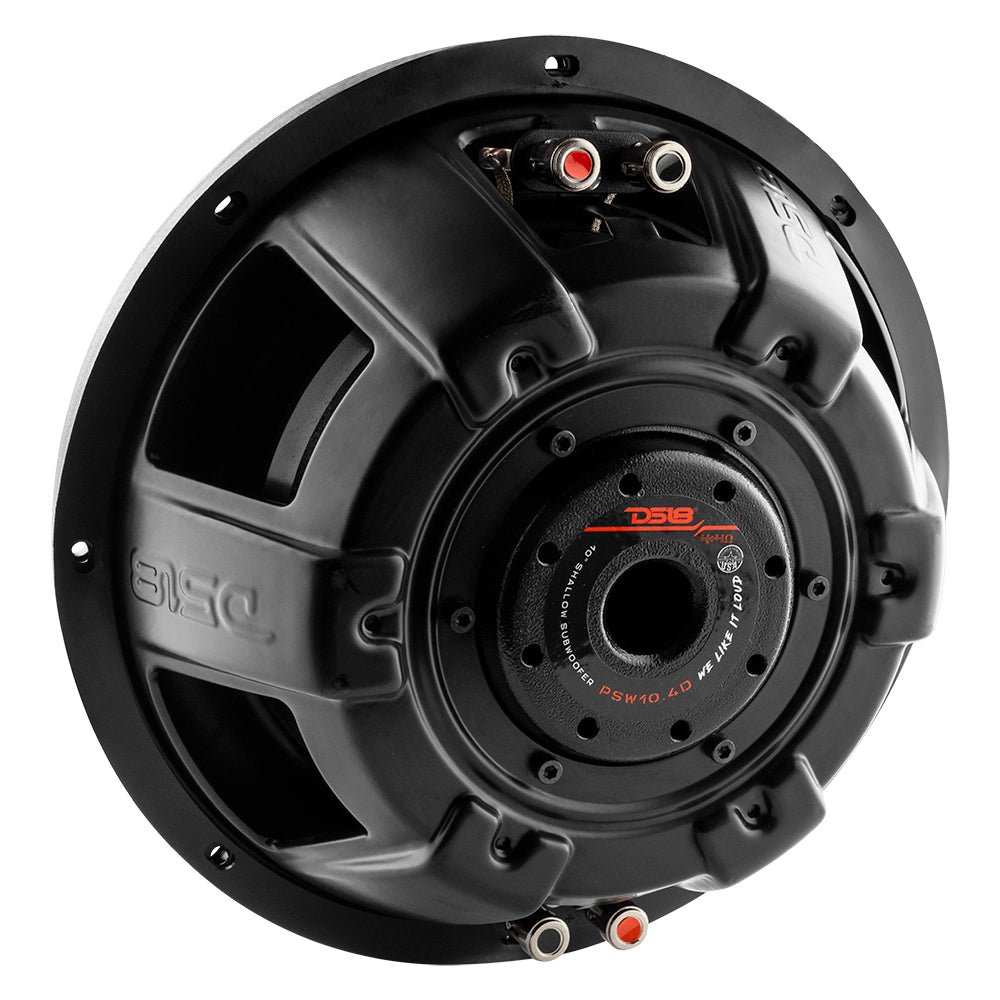 PS Shallow-Mount Water Resistant 10" Subwoofer | 500W RMS DVC 4-Ohm - Image 3
